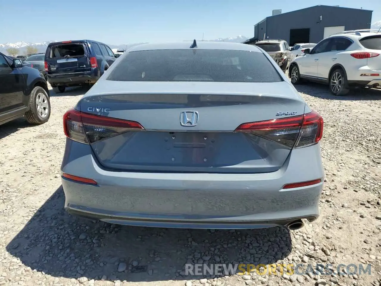 6 fotografías del automóvil dañado 2HGFE2F58RH558442 HONDA CIVIC 2024