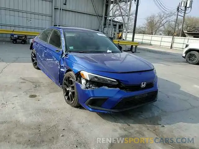10 fotografías del automóvil dañado 2HGFE2F58RH563866 HONDA CIVIC 2024