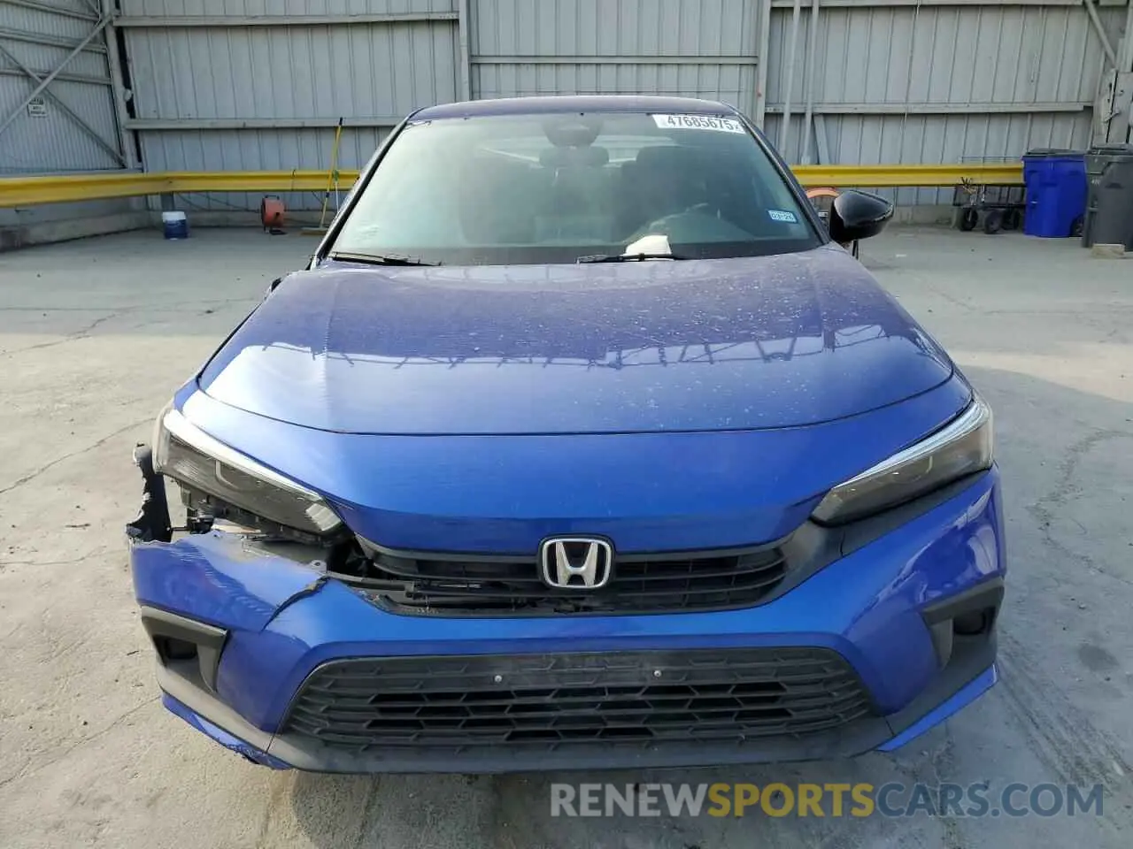 5 fotografías del automóvil dañado 2HGFE2F58RH563866 HONDA CIVIC 2024