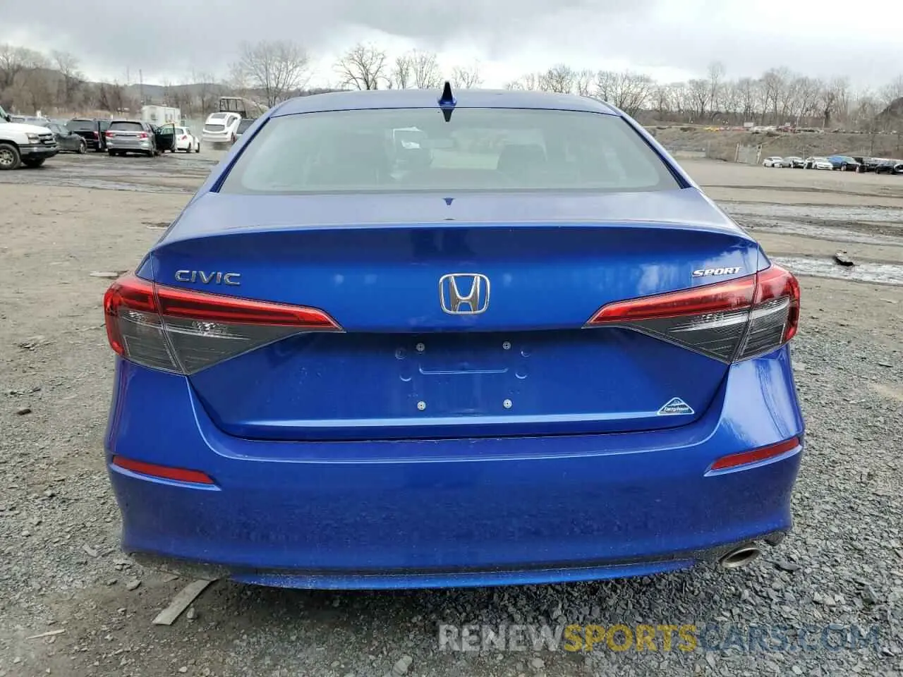 6 fotografías del automóvil dañado 2HGFE2F58RH574222 HONDA CIVIC 2024