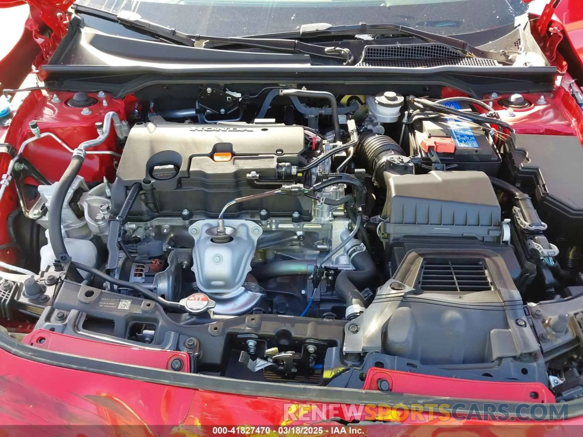 10 fotografías del automóvil dañado 2HGFE2F58RH581171 HONDA CIVIC 2024