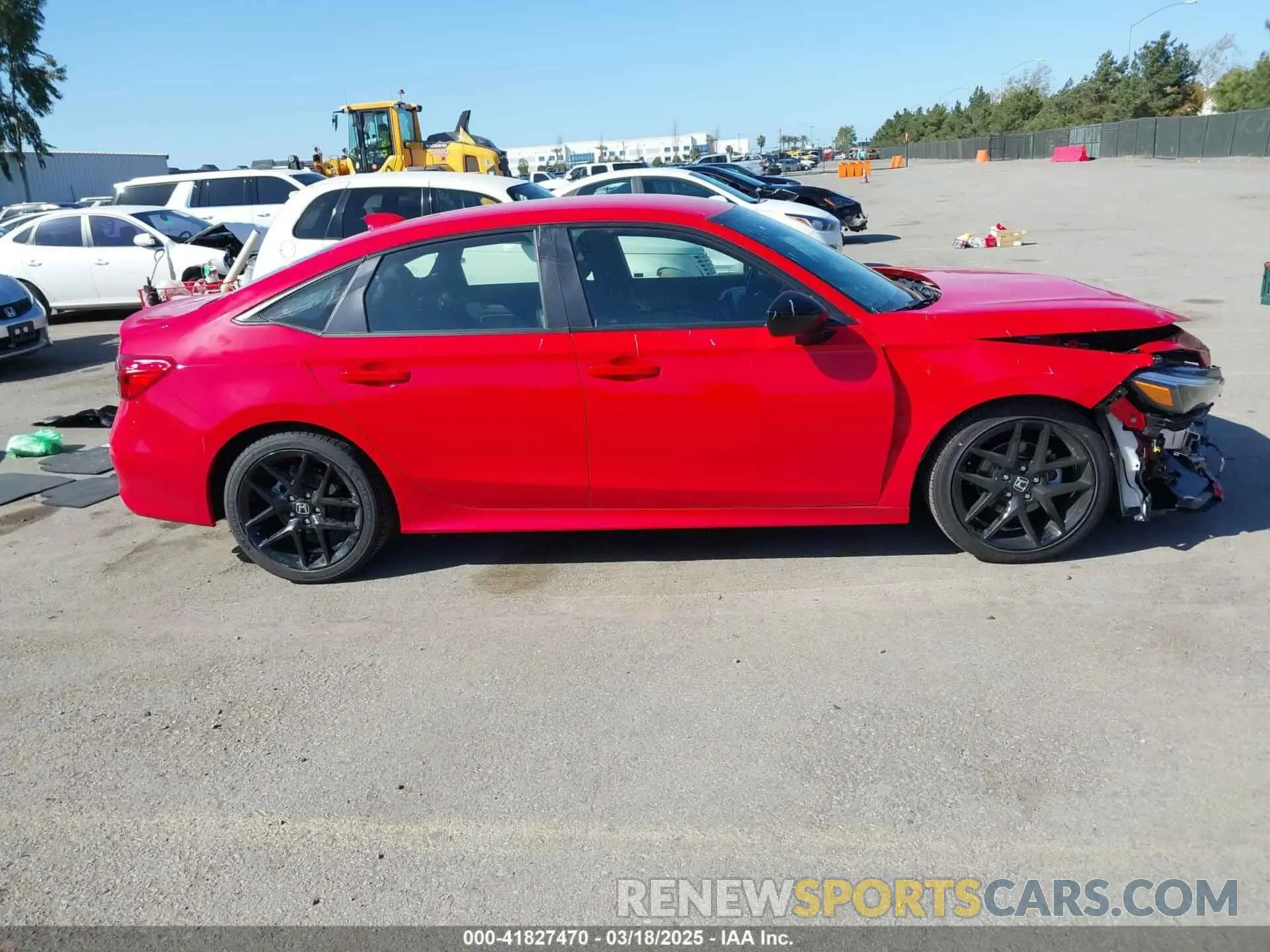 14 fotografías del automóvil dañado 2HGFE2F58RH581171 HONDA CIVIC 2024