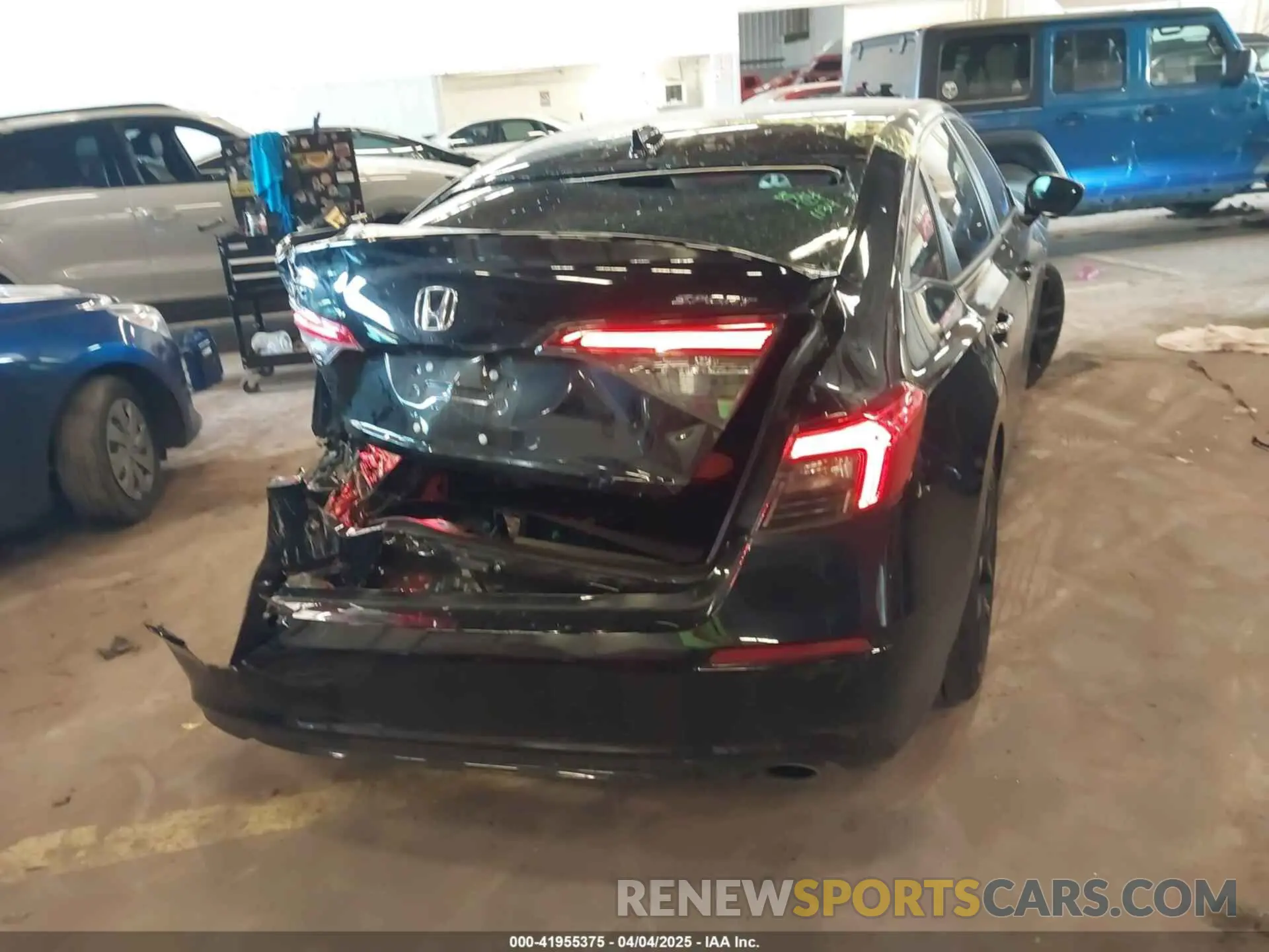 19 fotografías del automóvil dañado 2HGFE2F58RH589660 HONDA CIVIC 2024