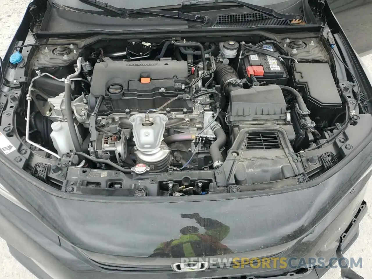 12 fotografías del automóvil dañado 2HGFE2F58RH593076 HONDA CIVIC 2024