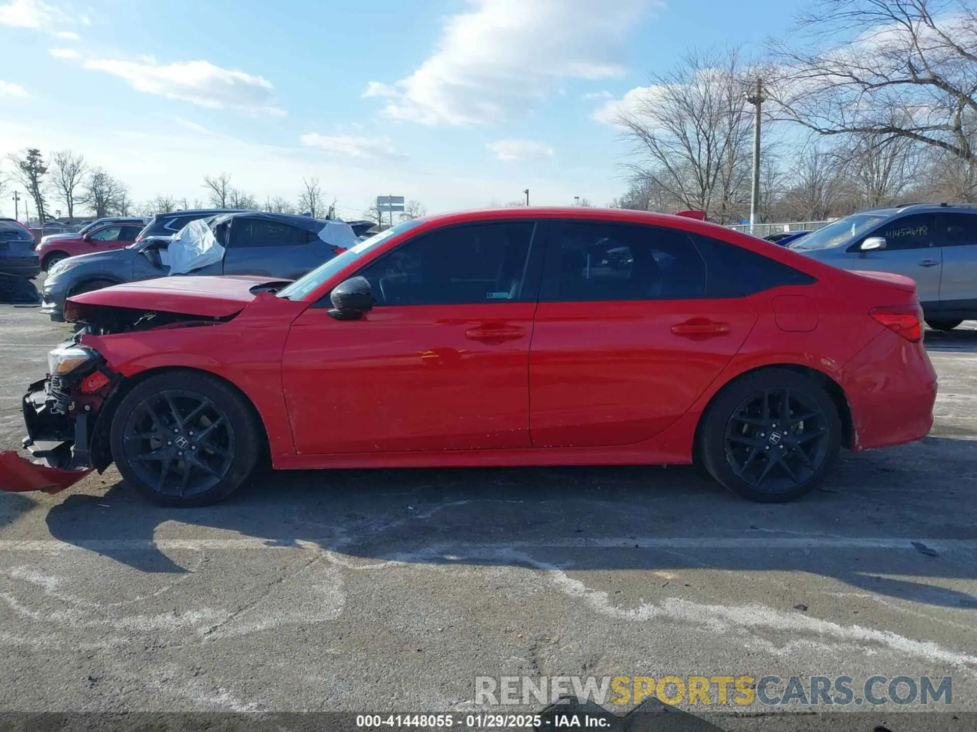 14 fotografías del automóvil dañado 2HGFE2F59RH502185 HONDA CIVIC 2024
