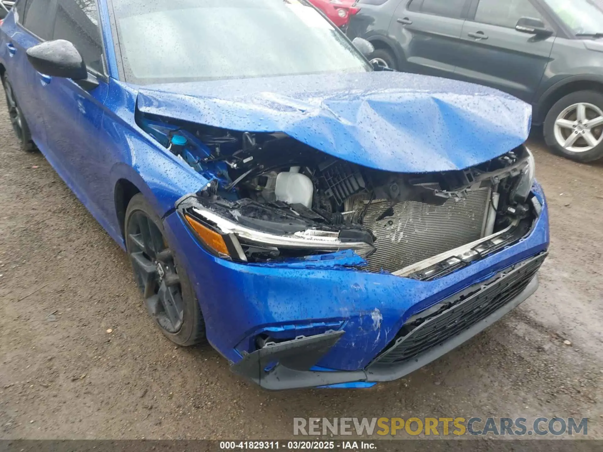 6 fotografías del automóvil dañado 2HGFE2F59RH507287 HONDA CIVIC 2024