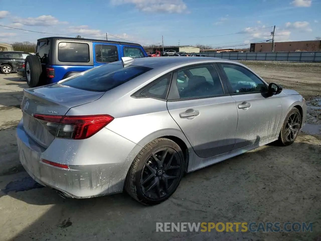 3 fotografías del automóvil dañado 2HGFE2F59RH534571 HONDA CIVIC 2024