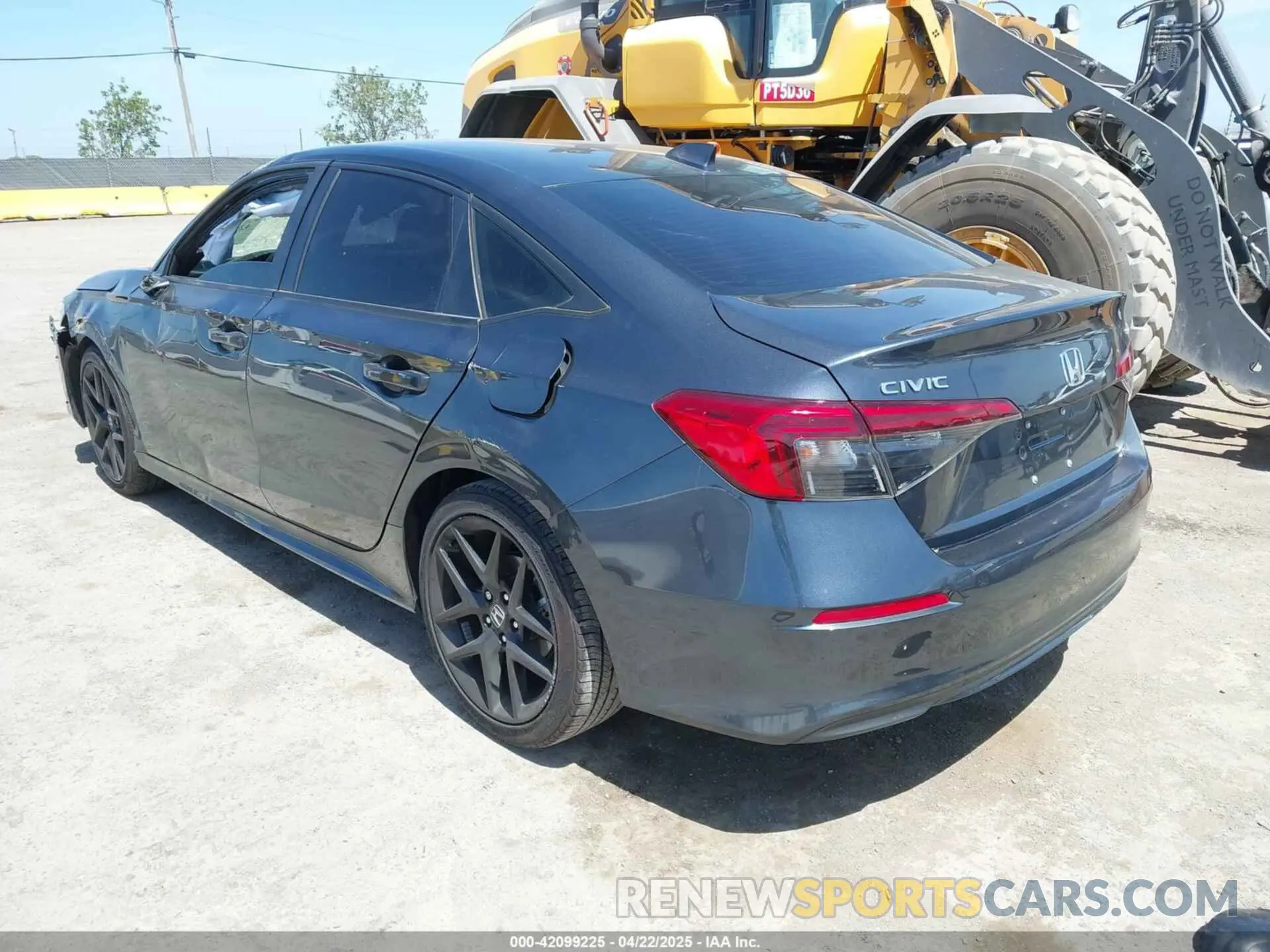 3 fotografías del automóvil dañado 2HGFE2F59RH536921 HONDA CIVIC 2024