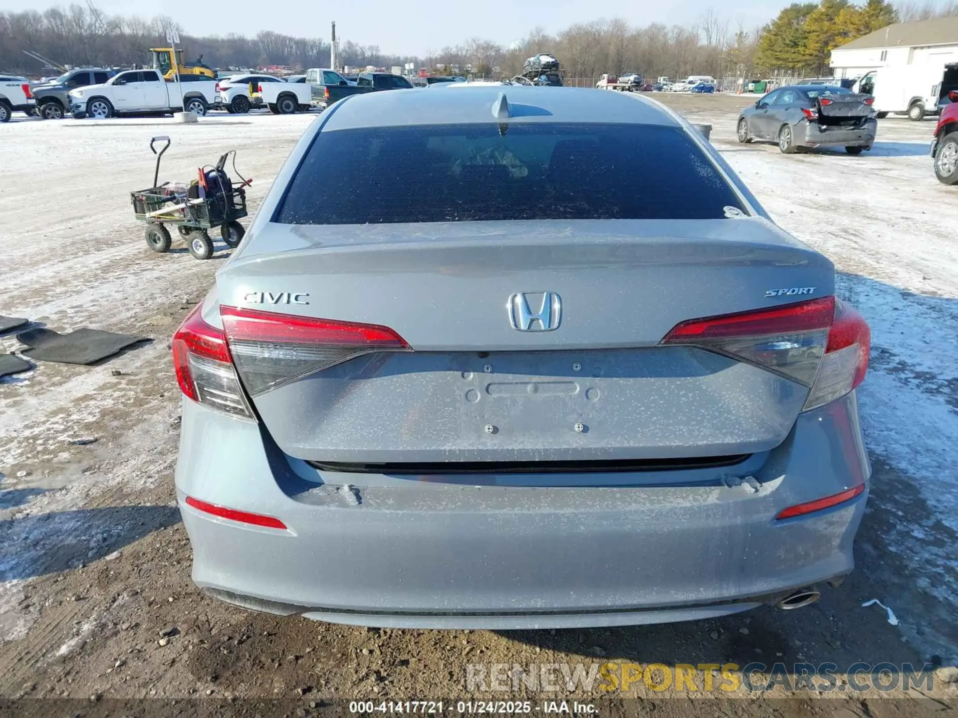 16 fotografías del automóvil dañado 2HGFE2F59RH539303 HONDA CIVIC 2024