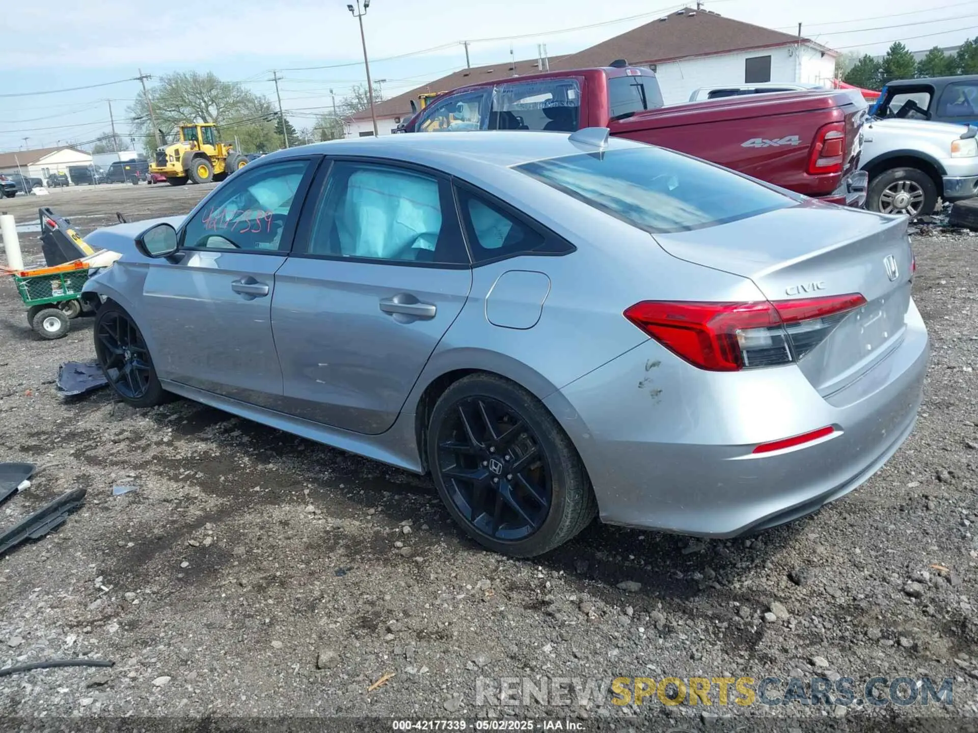 3 fotografías del automóvil dañado 2HGFE2F59RH549913 HONDA CIVIC 2024