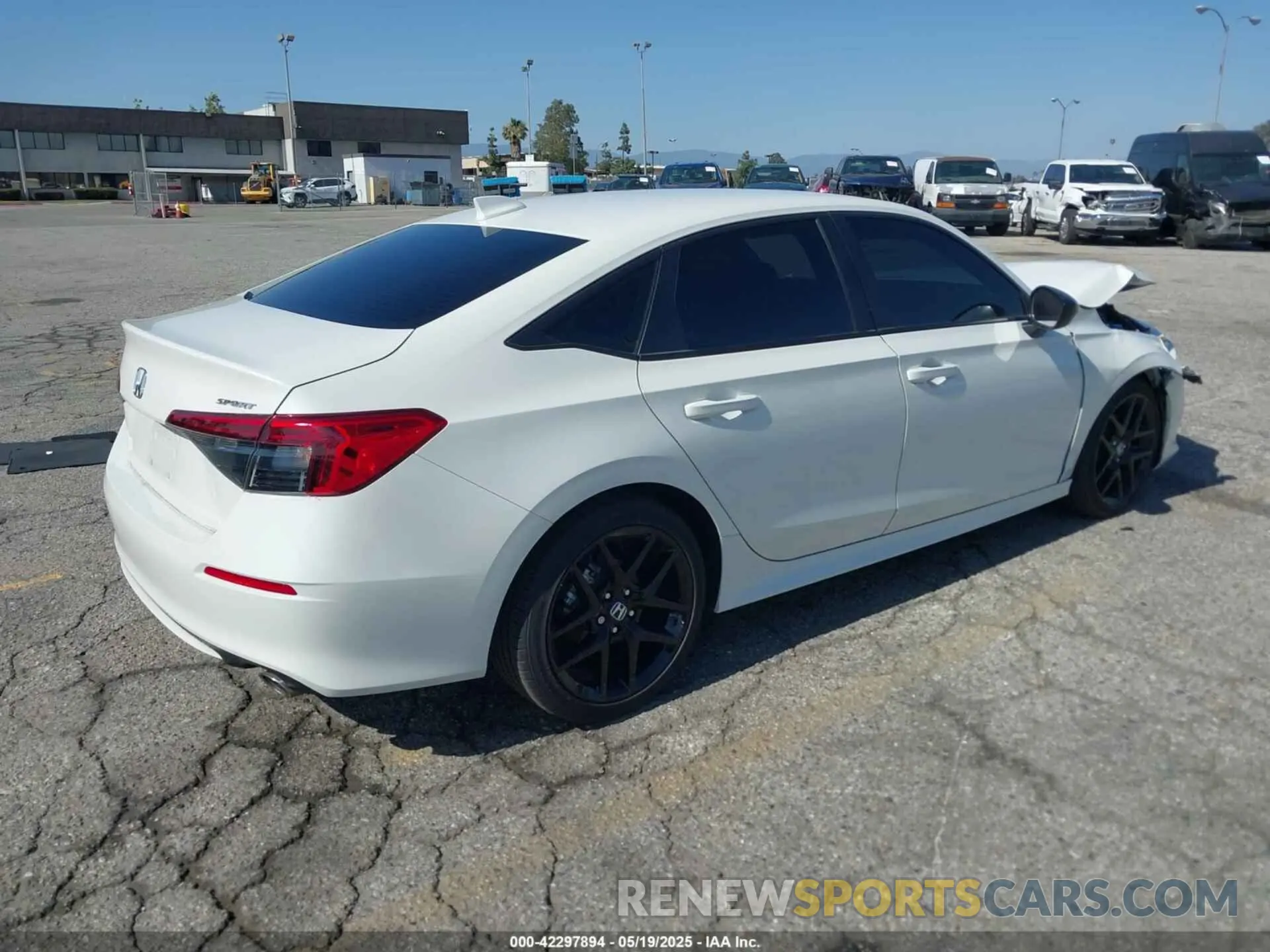 4 fotografías del automóvil dañado 2HGFE2F59RH554741 HONDA CIVIC 2024