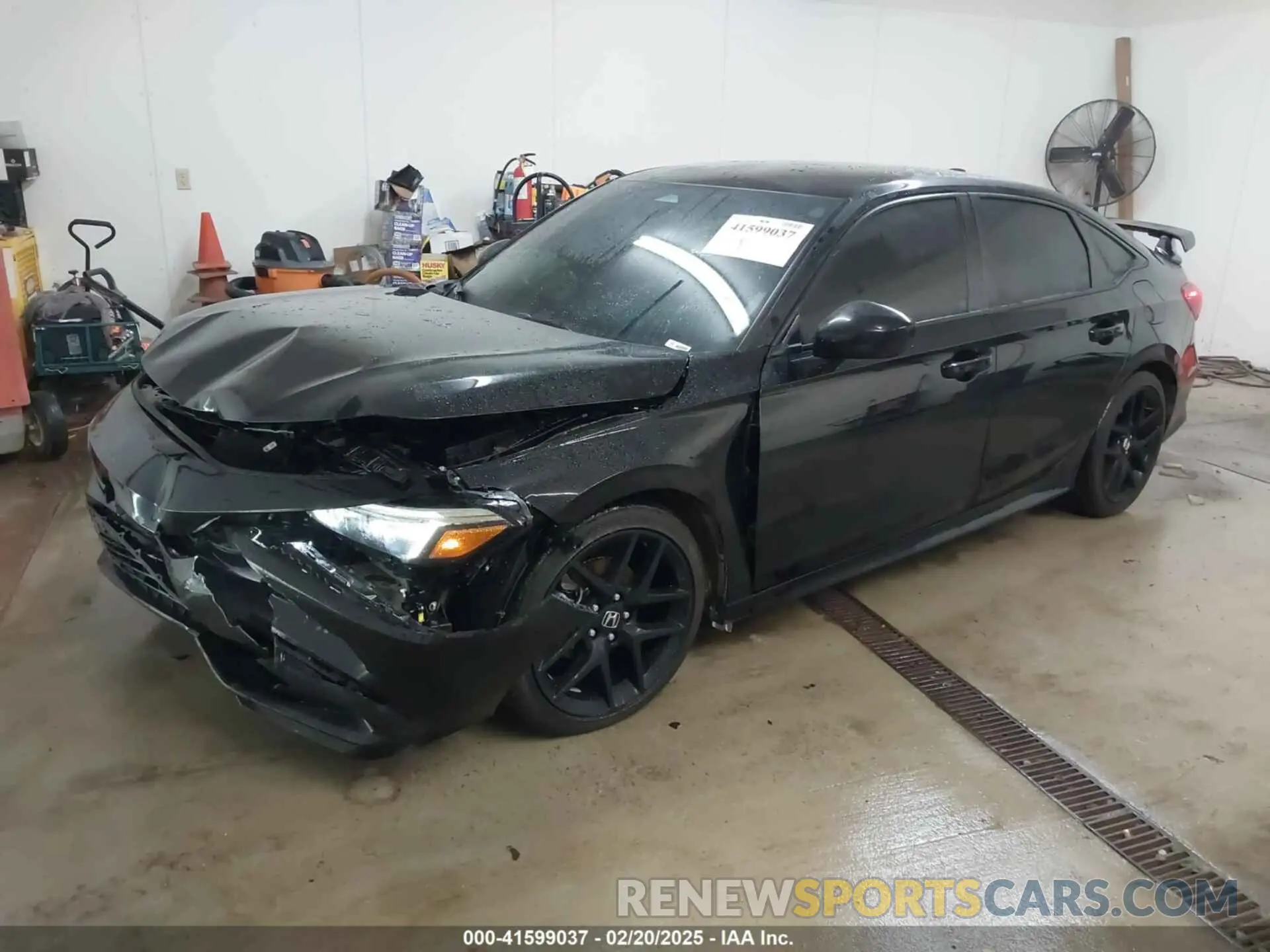2 fotografías del automóvil dañado 2HGFE2F59RH558773 HONDA CIVIC 2024