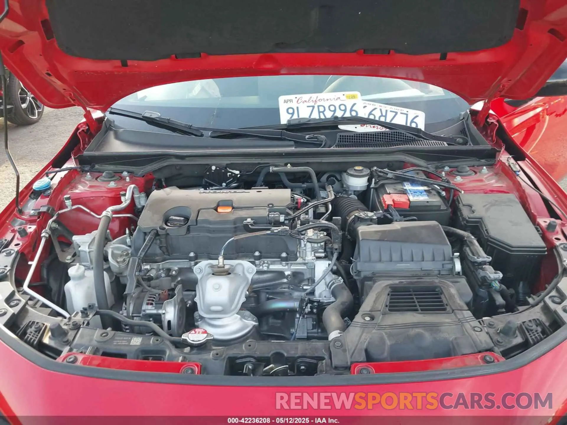 10 fotografías del automóvil dañado 2HGFE2F59RH572589 HONDA CIVIC 2024