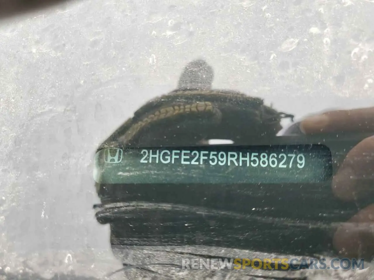 12 fotografías del automóvil dañado 2HGFE2F59RH586279 HONDA CIVIC 2024