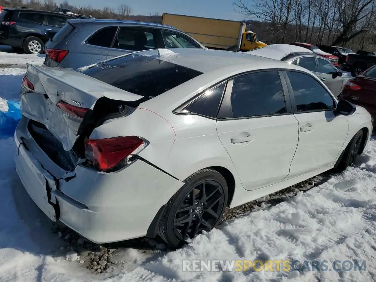 3 fotografías del automóvil dañado 2HGFE2F59RH592440 HONDA CIVIC 2024