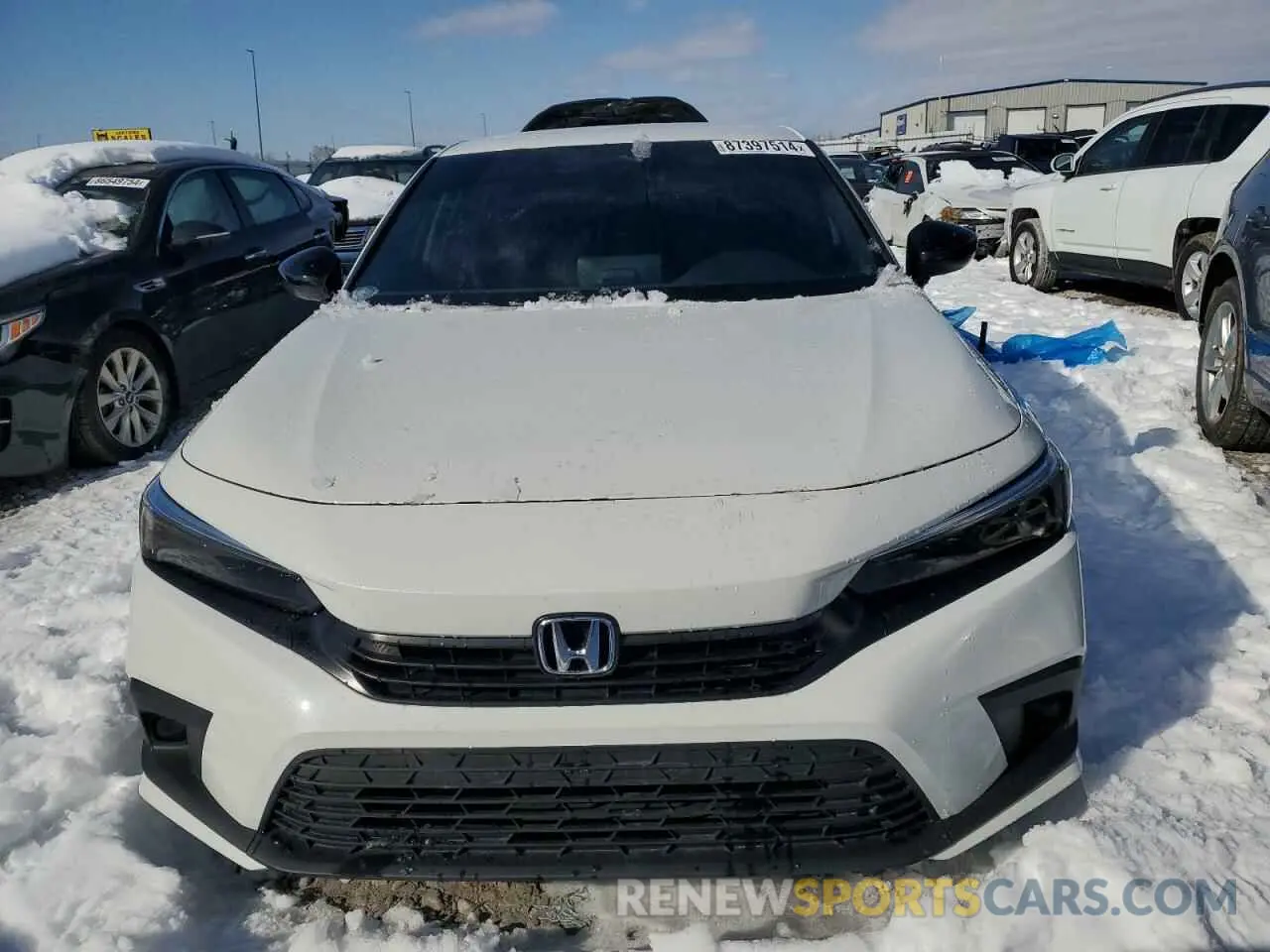 5 fotografías del automóvil dañado 2HGFE2F59RH592440 HONDA CIVIC 2024