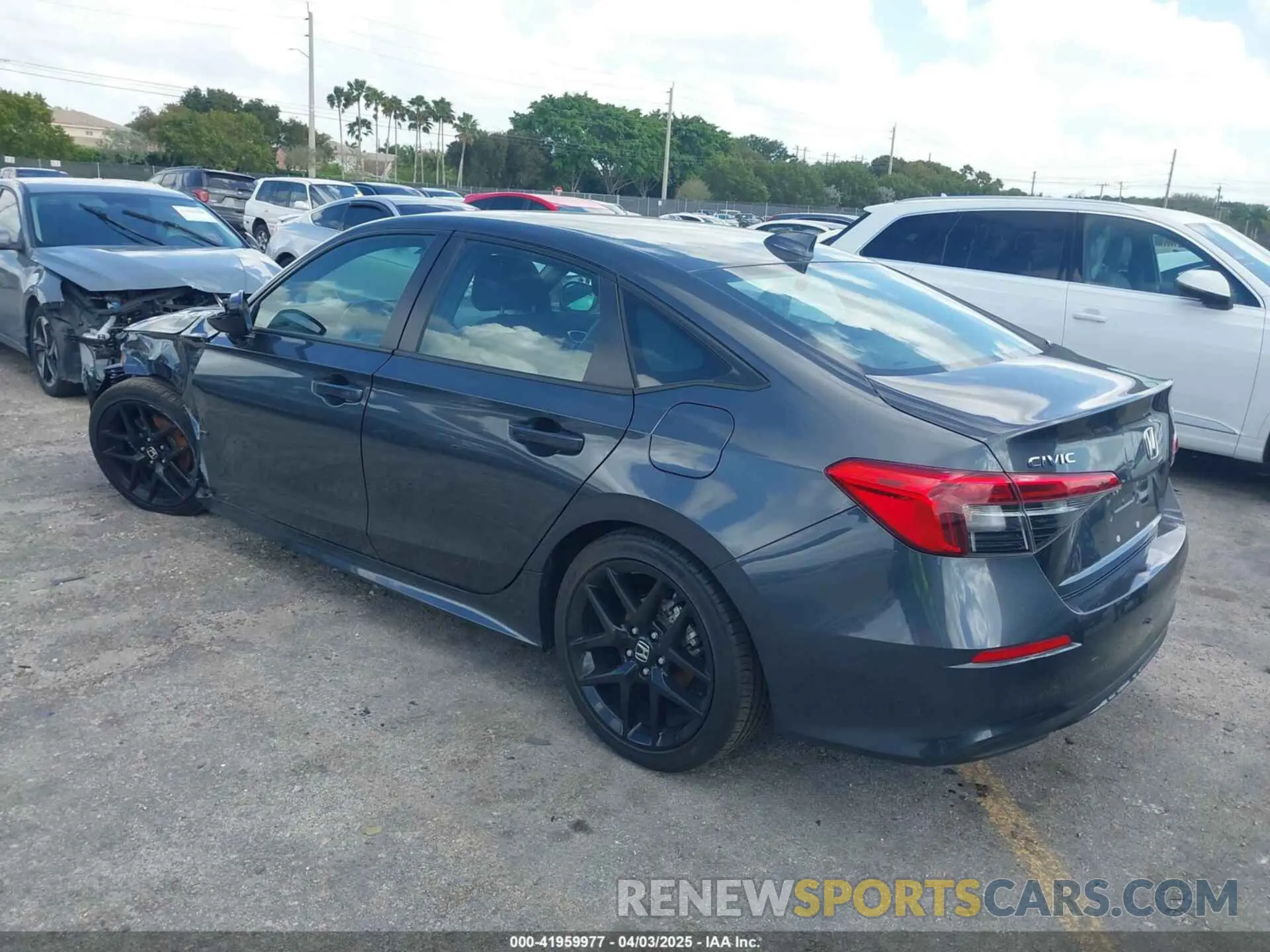 3 fotografías del automóvil dañado 2HGFE2F59RH594821 HONDA CIVIC 2024