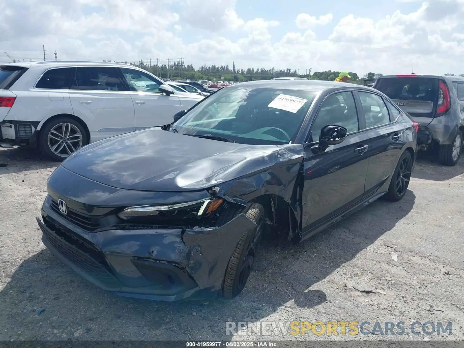 6 fotografías del automóvil dañado 2HGFE2F59RH594821 HONDA CIVIC 2024
