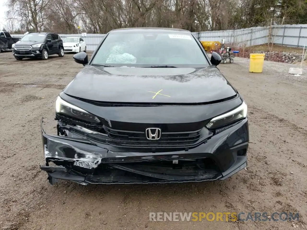 5 fotografías del automóvil dañado 2HGFE2F5XRH117539 HONDA CIVIC 2024