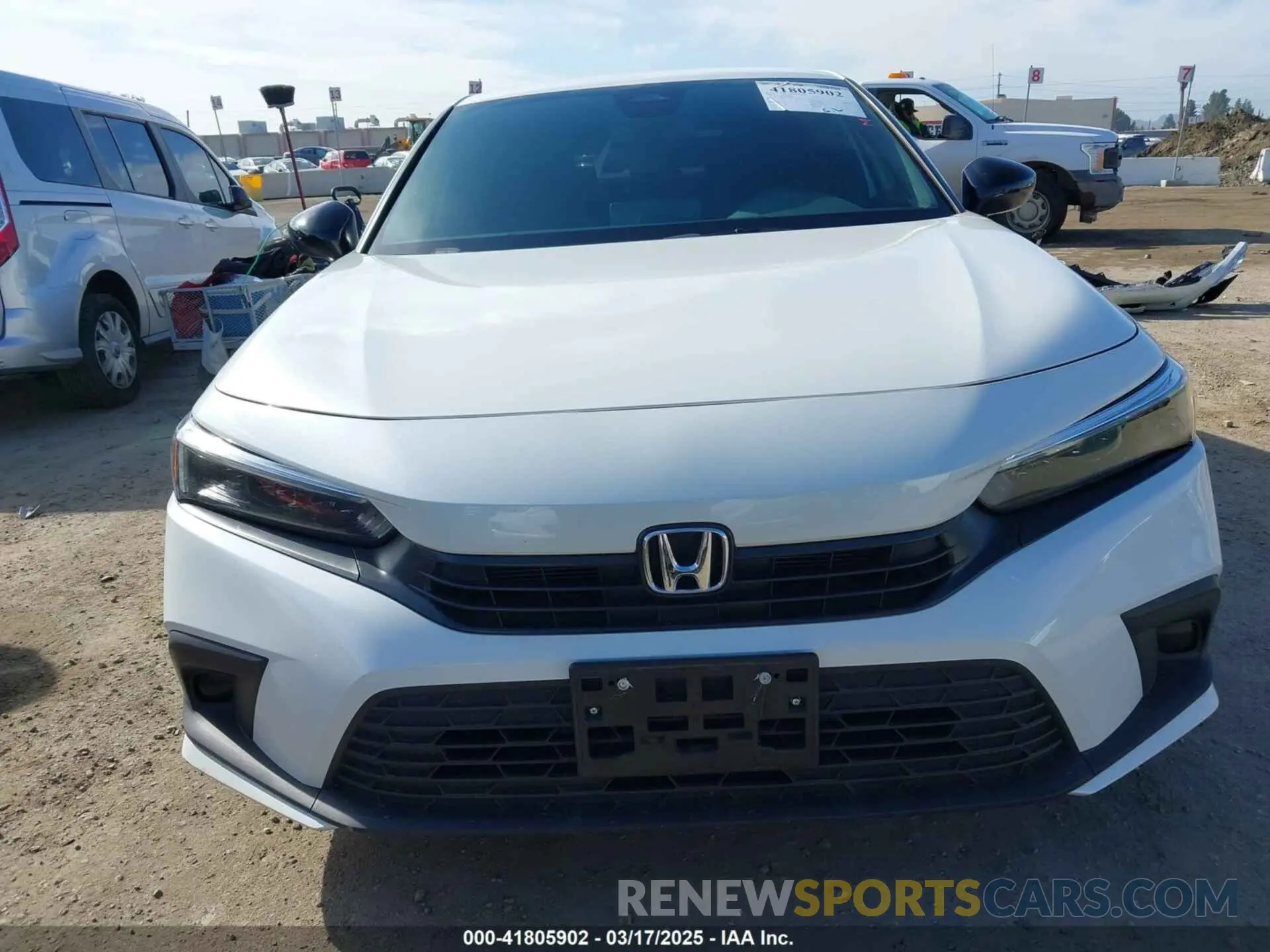 12 fotografías del automóvil dañado 2HGFE2F5XRH523658 HONDA CIVIC 2024