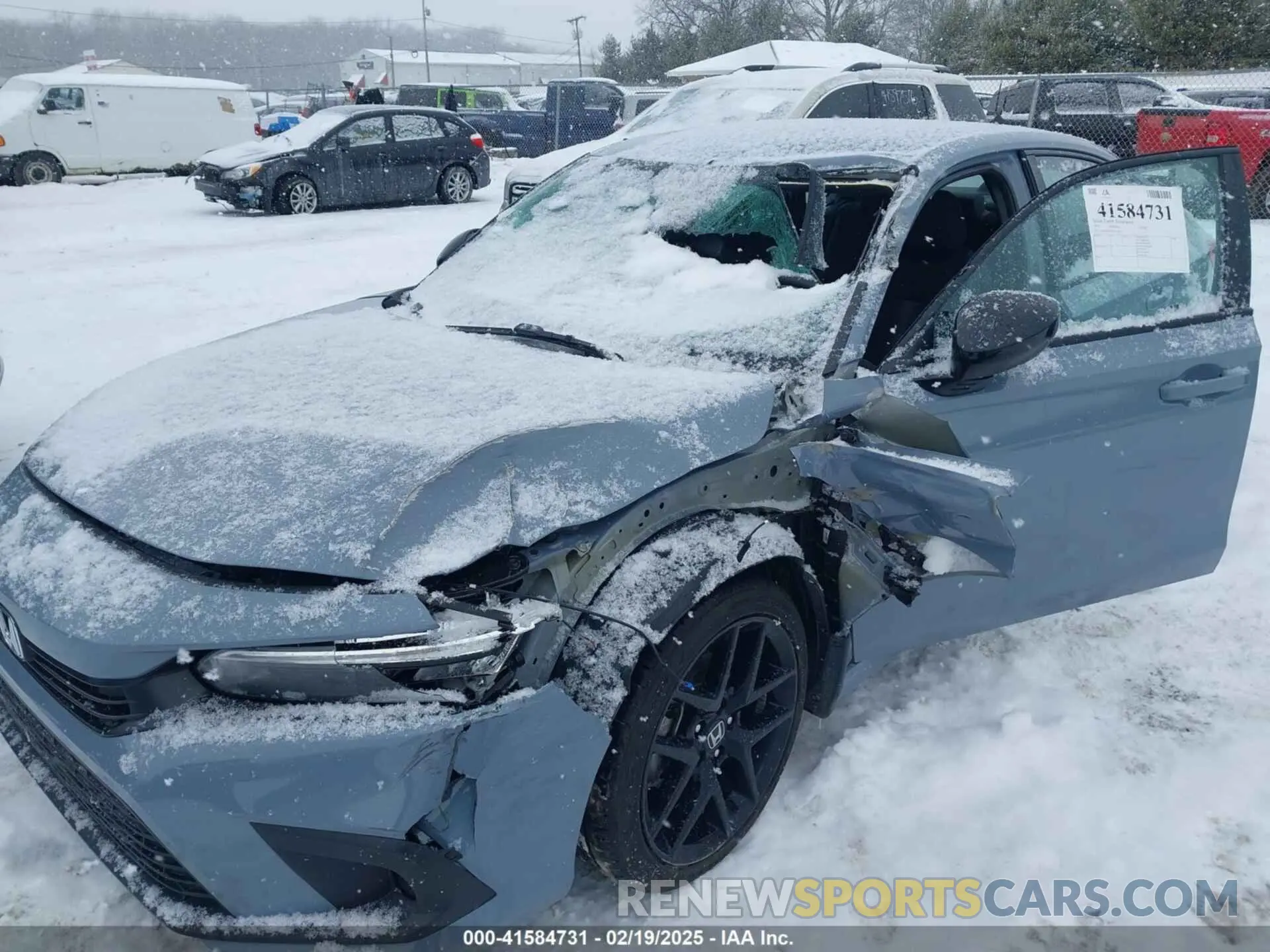 6 fotografías del automóvil dañado 2HGFE2F5XRH525376 HONDA CIVIC 2024