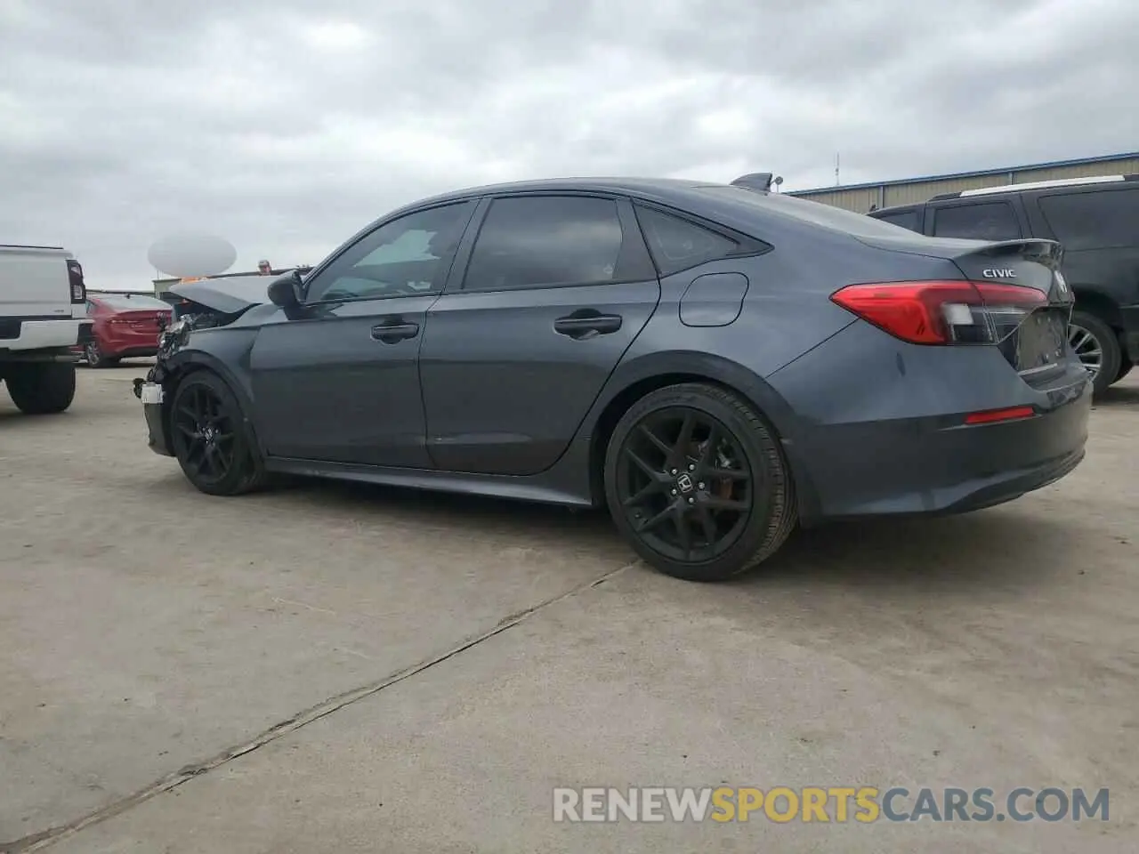 2 fotografías del automóvil dañado 2HGFE2F5XRH527290 HONDA CIVIC 2024