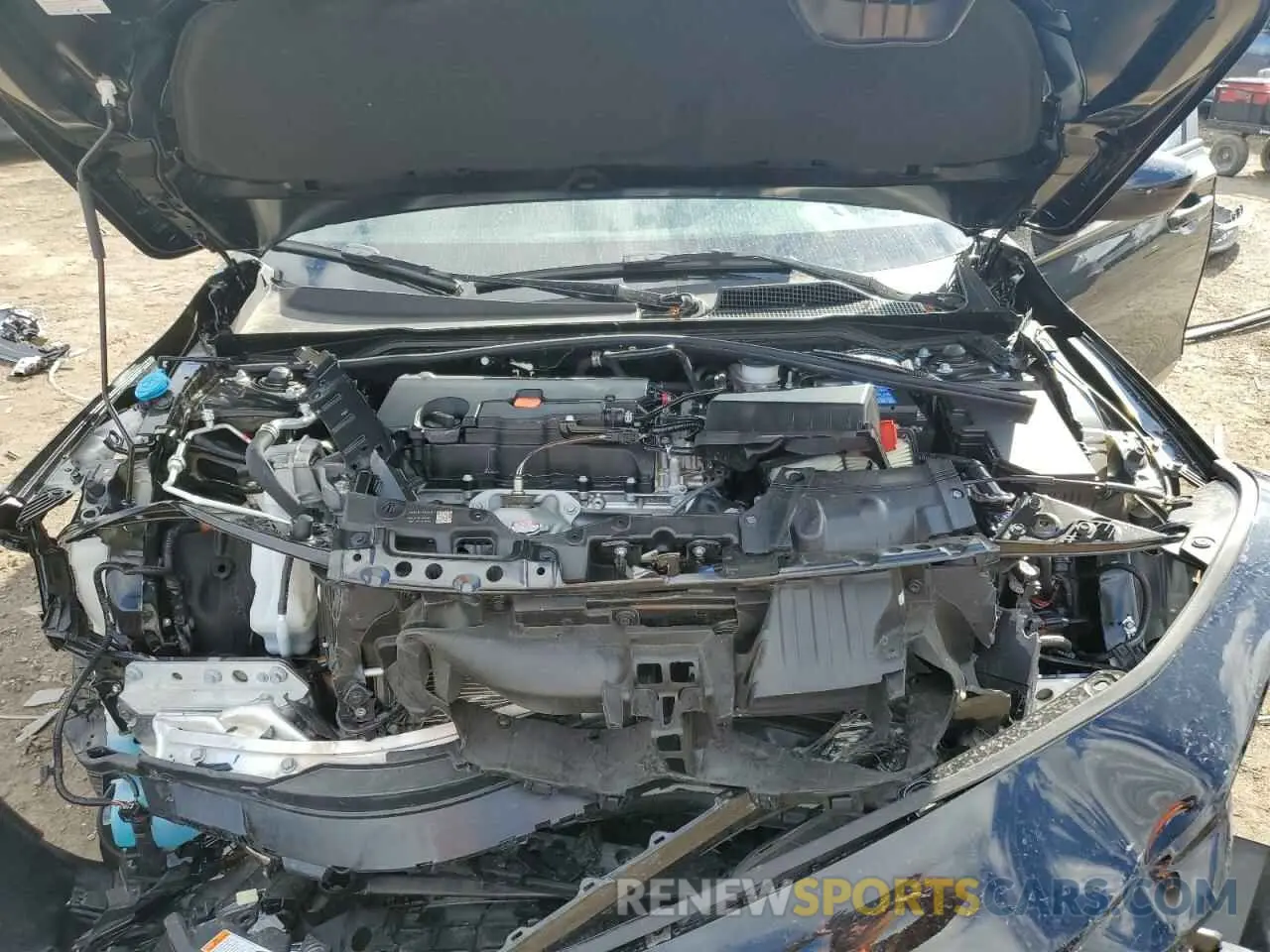 13 fotografías del automóvil dañado 2HGFE2F5XRH542209 HONDA CIVIC 2024