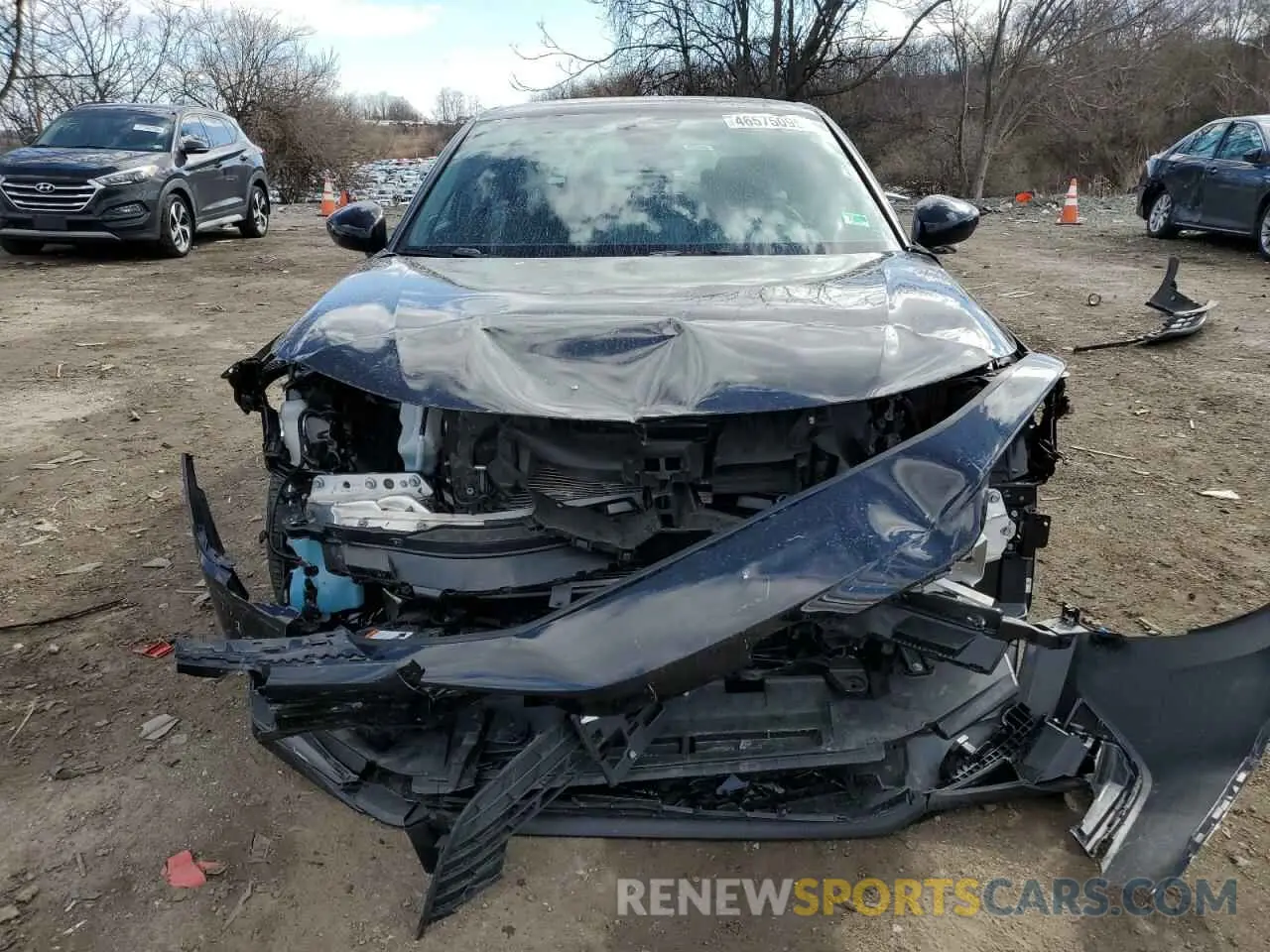 5 fotografías del automóvil dañado 2HGFE2F5XRH542209 HONDA CIVIC 2024