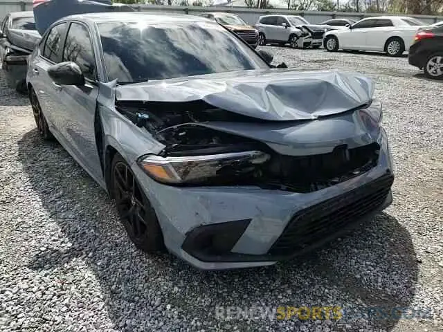 11 fotografías del automóvil dañado 2HGFE2F5XRH542954 HONDA CIVIC 2024