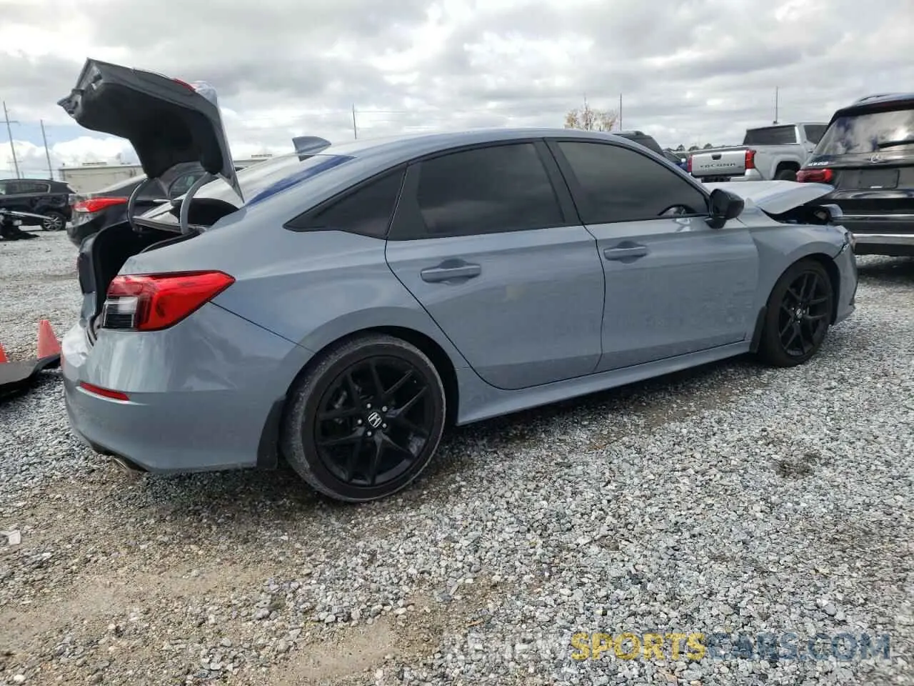 3 fotografías del automóvil dañado 2HGFE2F5XRH542954 HONDA CIVIC 2024