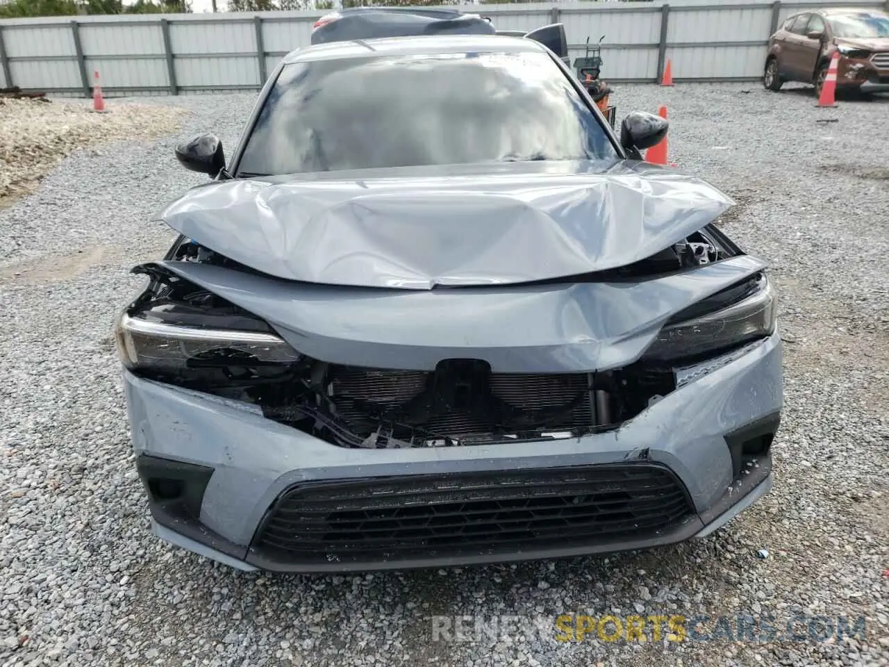 5 fotografías del automóvil dañado 2HGFE2F5XRH542954 HONDA CIVIC 2024