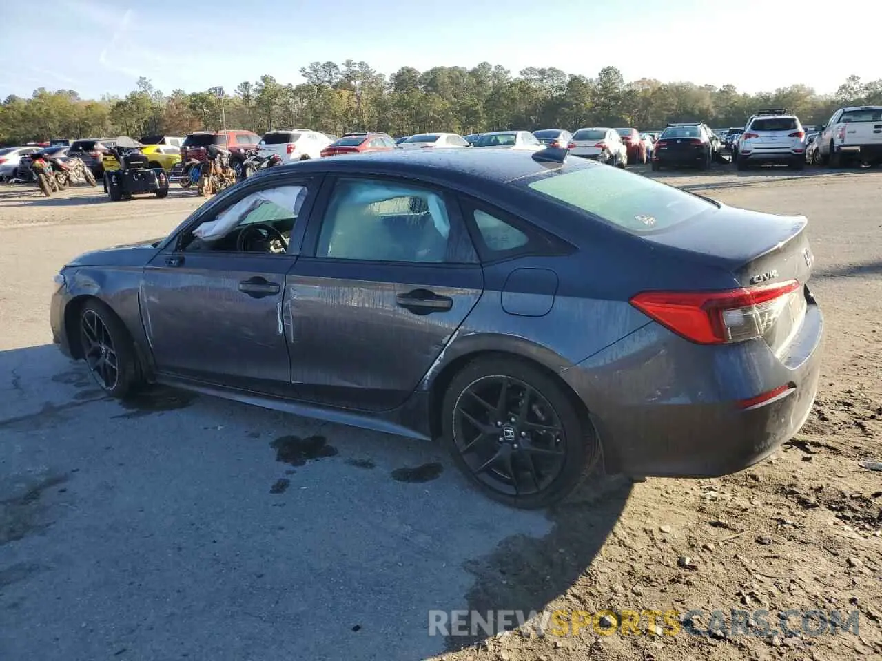2 fotografías del automóvil dañado 2HGFE2F5XRH553940 HONDA CIVIC 2024