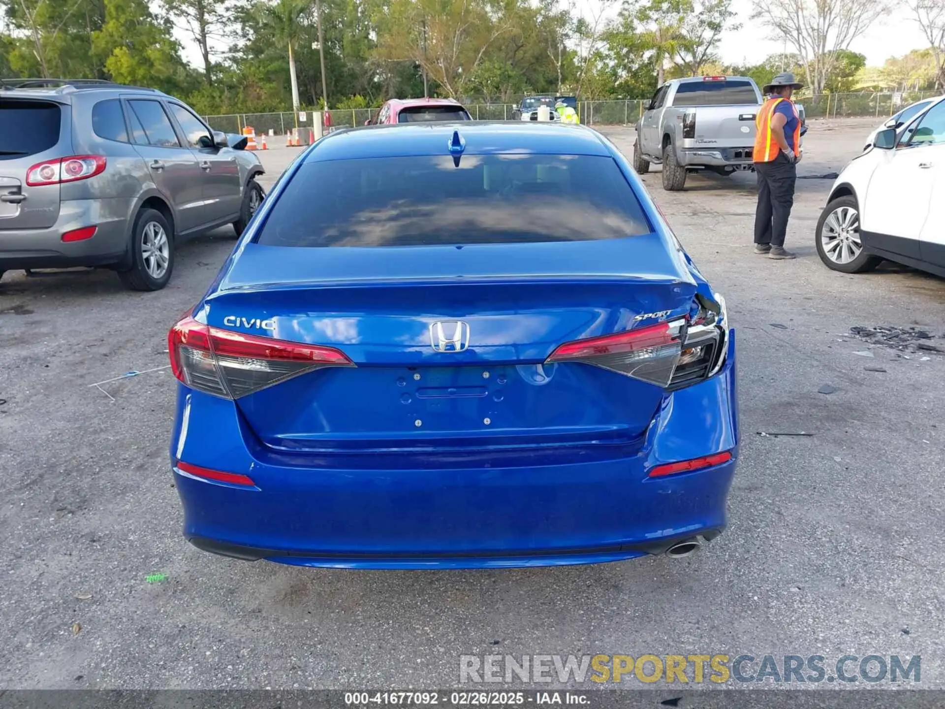 16 fotografías del automóvil dañado 2HGFE2F5XRH570141 HONDA CIVIC 2024