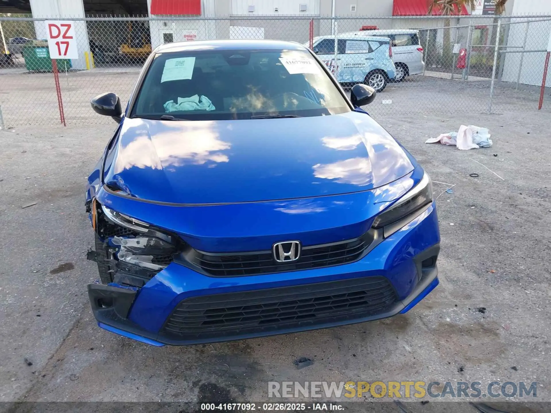 6 fotografías del automóvil dañado 2HGFE2F5XRH570141 HONDA CIVIC 2024