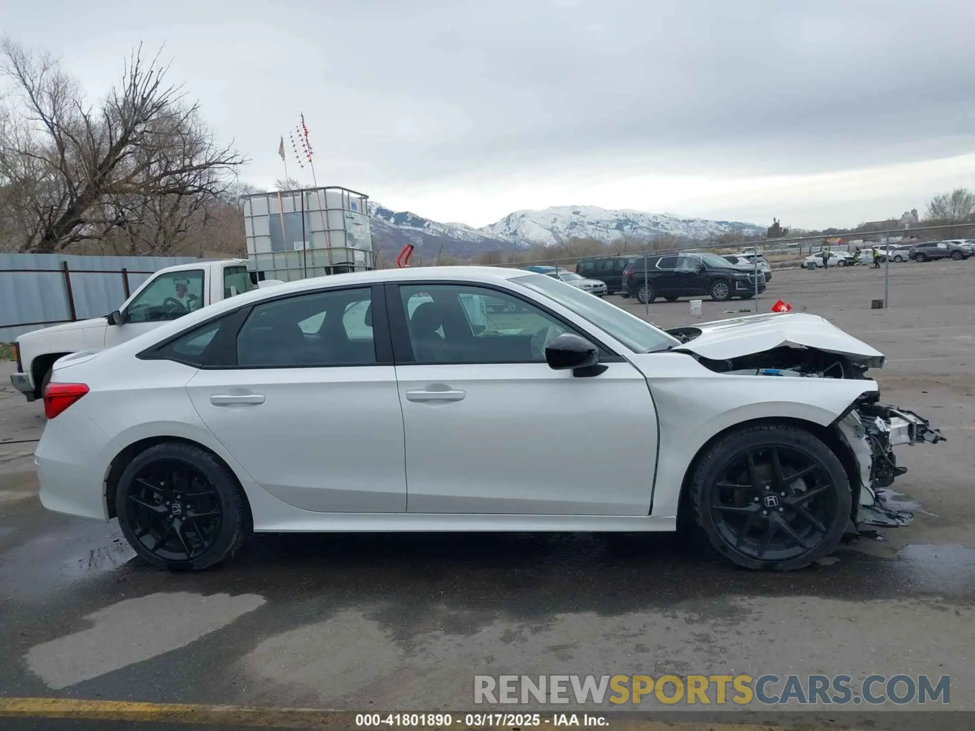 14 fotografías del automóvil dañado 2HGFE2F5XRH574853 HONDA CIVIC 2024