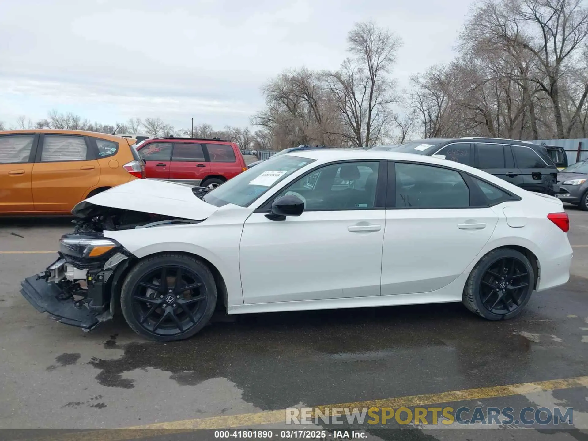 15 fotografías del automóvil dañado 2HGFE2F5XRH574853 HONDA CIVIC 2024