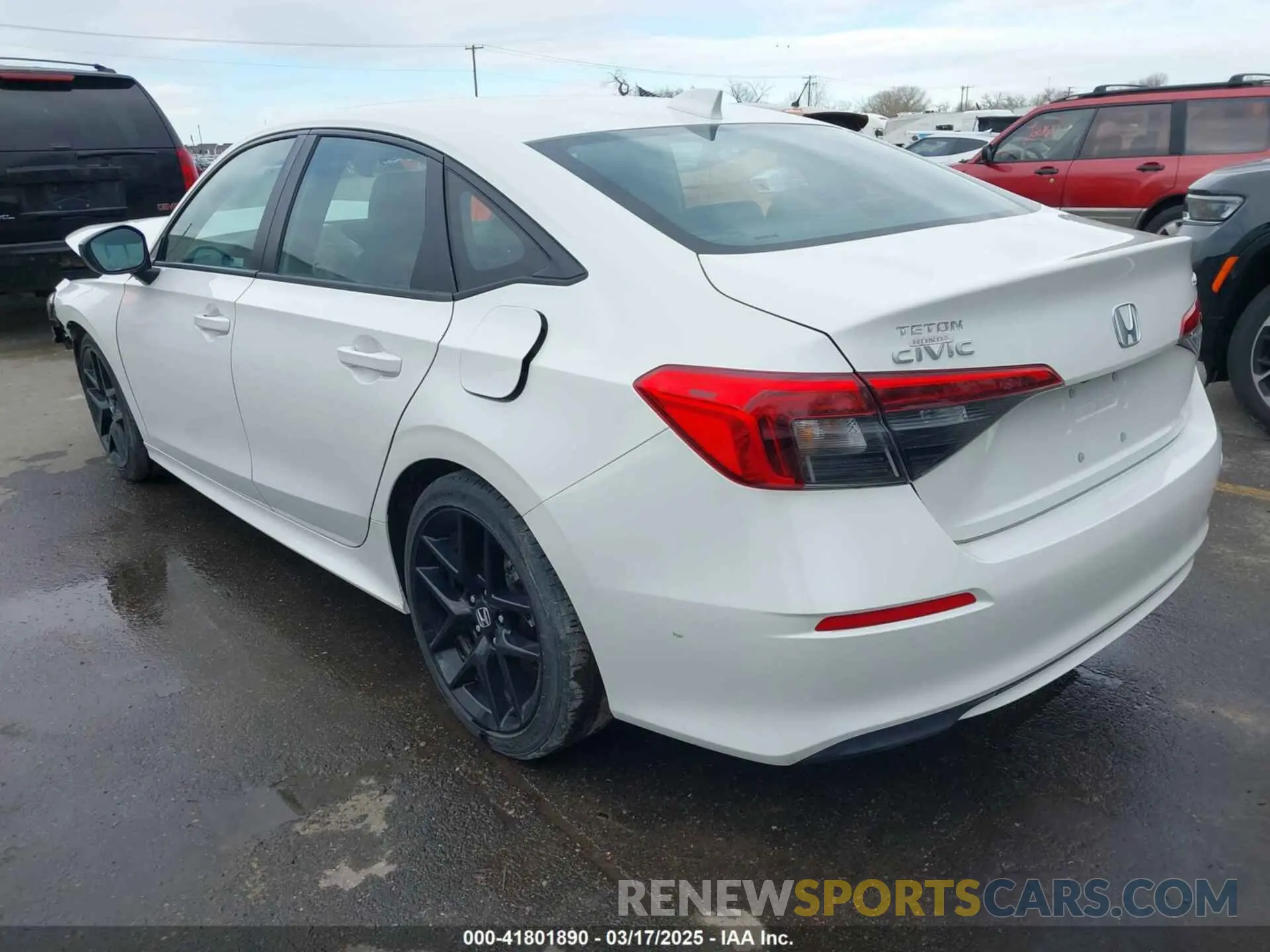 3 fotografías del automóvil dañado 2HGFE2F5XRH574853 HONDA CIVIC 2024