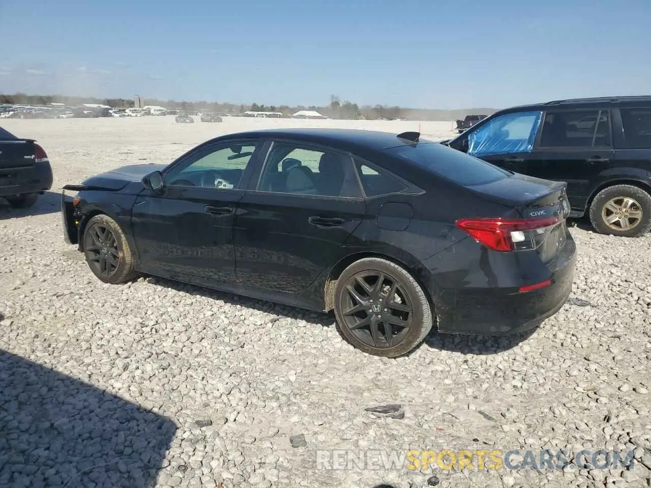 2 fotografías del automóvil dañado 2HGFE2F5XRH576117 HONDA CIVIC 2024