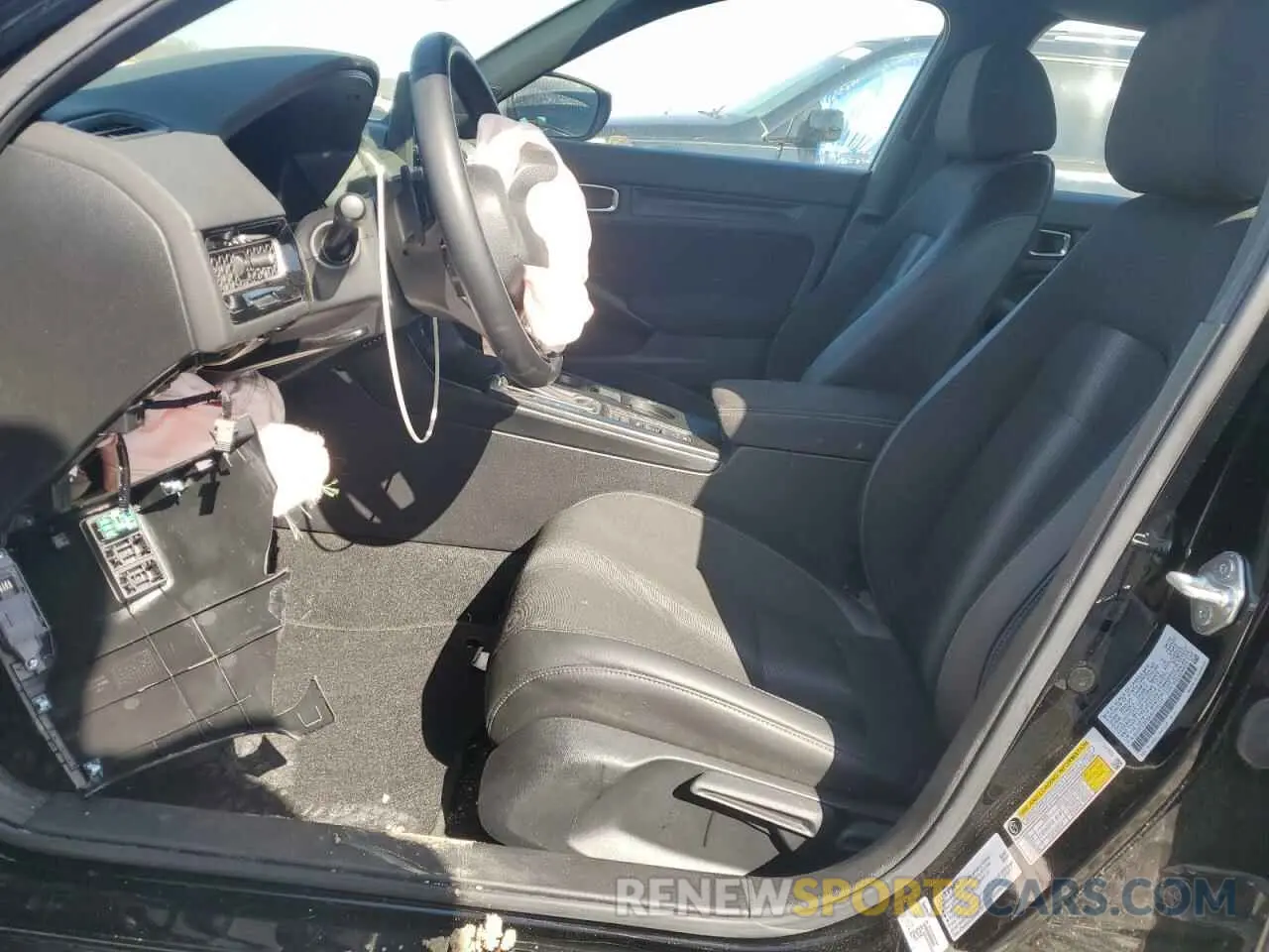 7 fotografías del automóvil dañado 2HGFE2F5XRH576117 HONDA CIVIC 2024