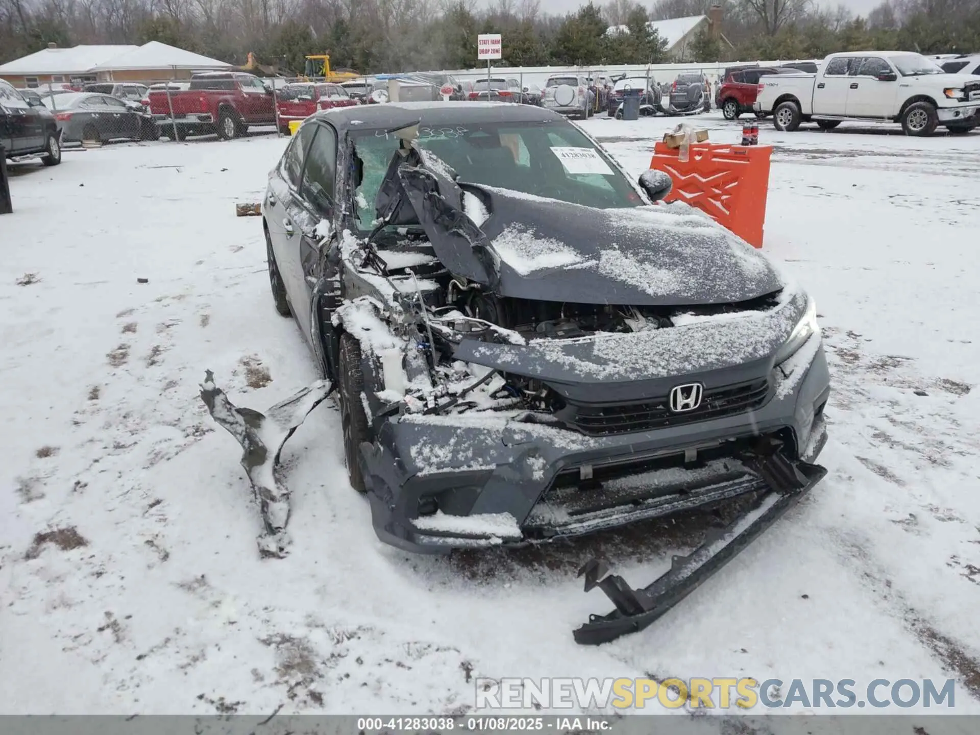 1 fotografías del automóvil dañado 2HGFE2F5XRH577686 HONDA CIVIC 2024