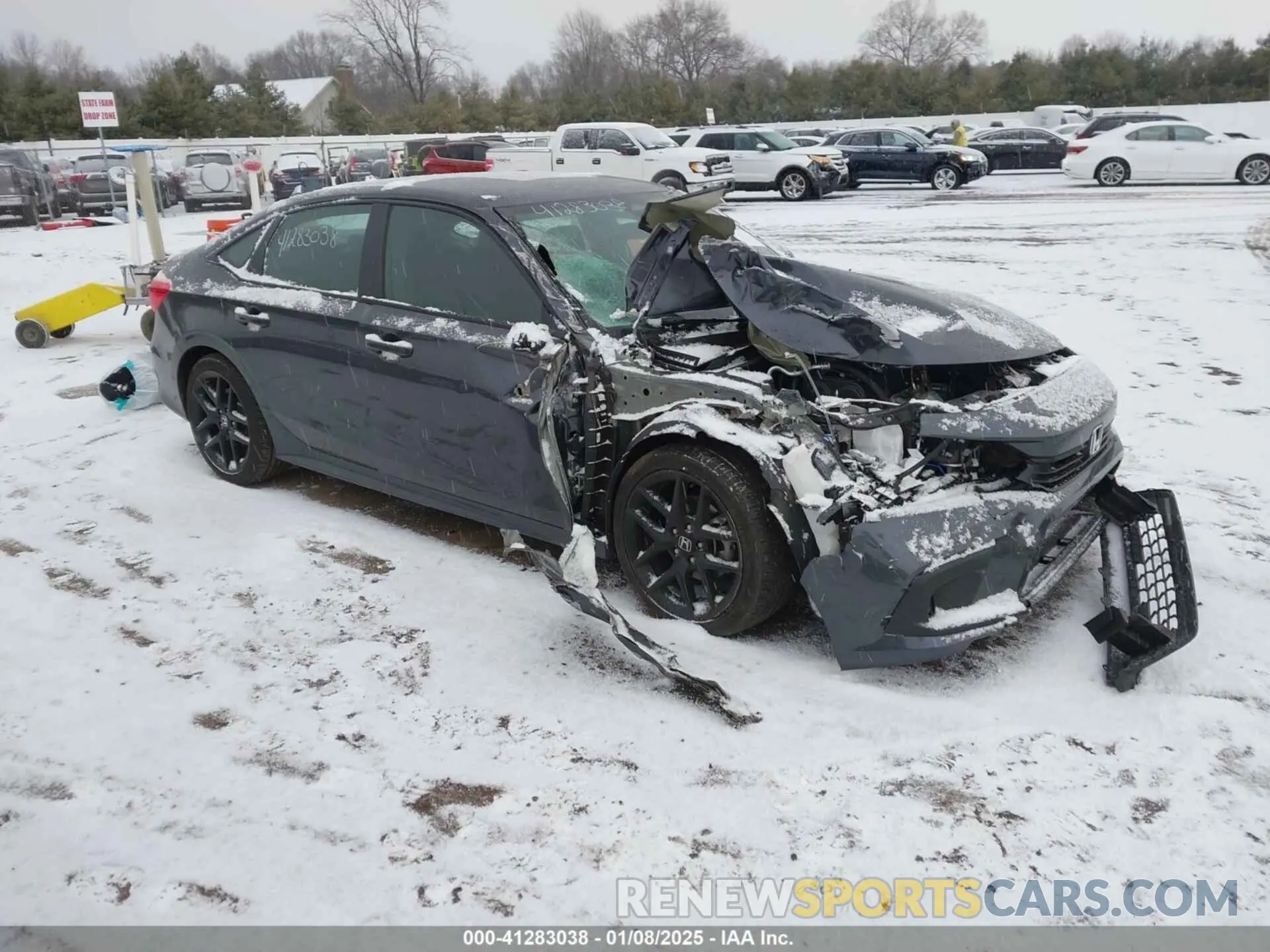13 fotografías del automóvil dañado 2HGFE2F5XRH577686 HONDA CIVIC 2024