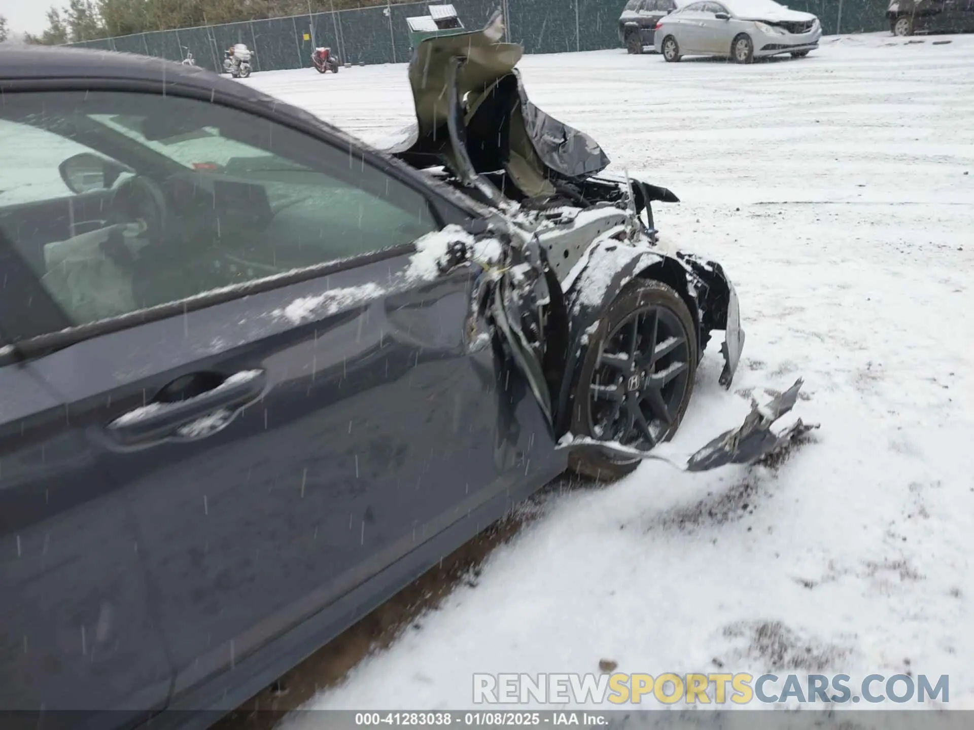 6 fotografías del automóvil dañado 2HGFE2F5XRH577686 HONDA CIVIC 2024