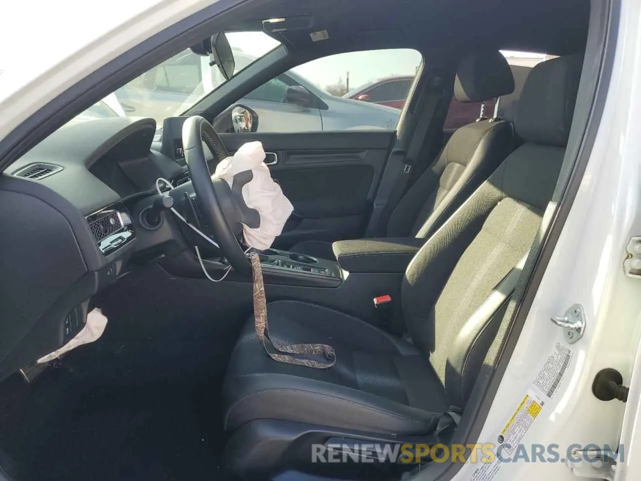 7 fotografías del automóvil dañado 2HGFE2F5XRH582662 HONDA CIVIC 2024