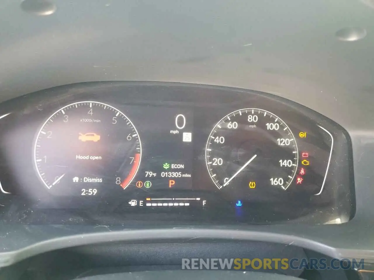 9 fotografías del automóvil dañado 2HGFE2F5XRH582662 HONDA CIVIC 2024