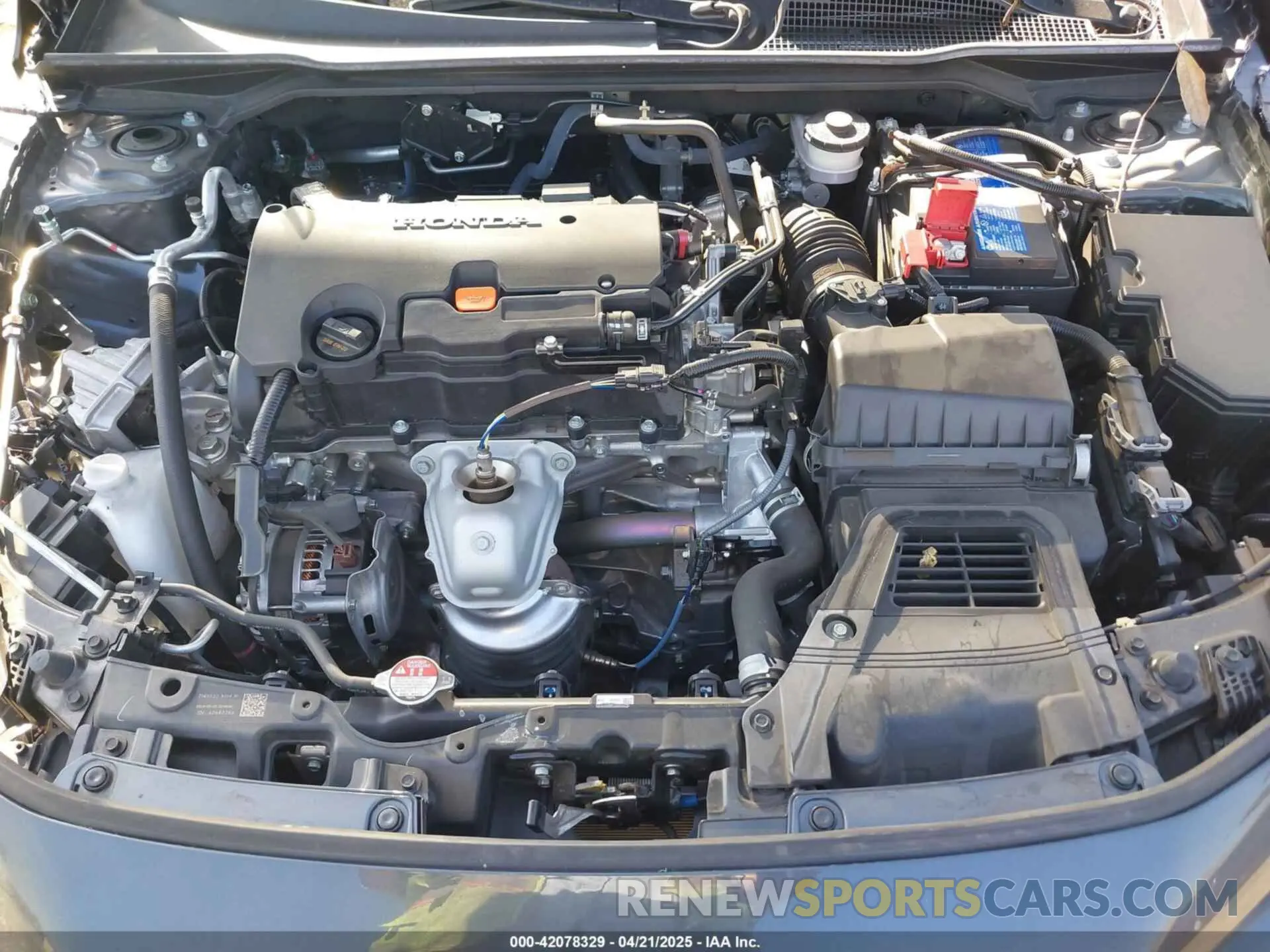 10 fotografías del automóvil dañado 2HGFE2F5XRH590096 HONDA CIVIC 2024
