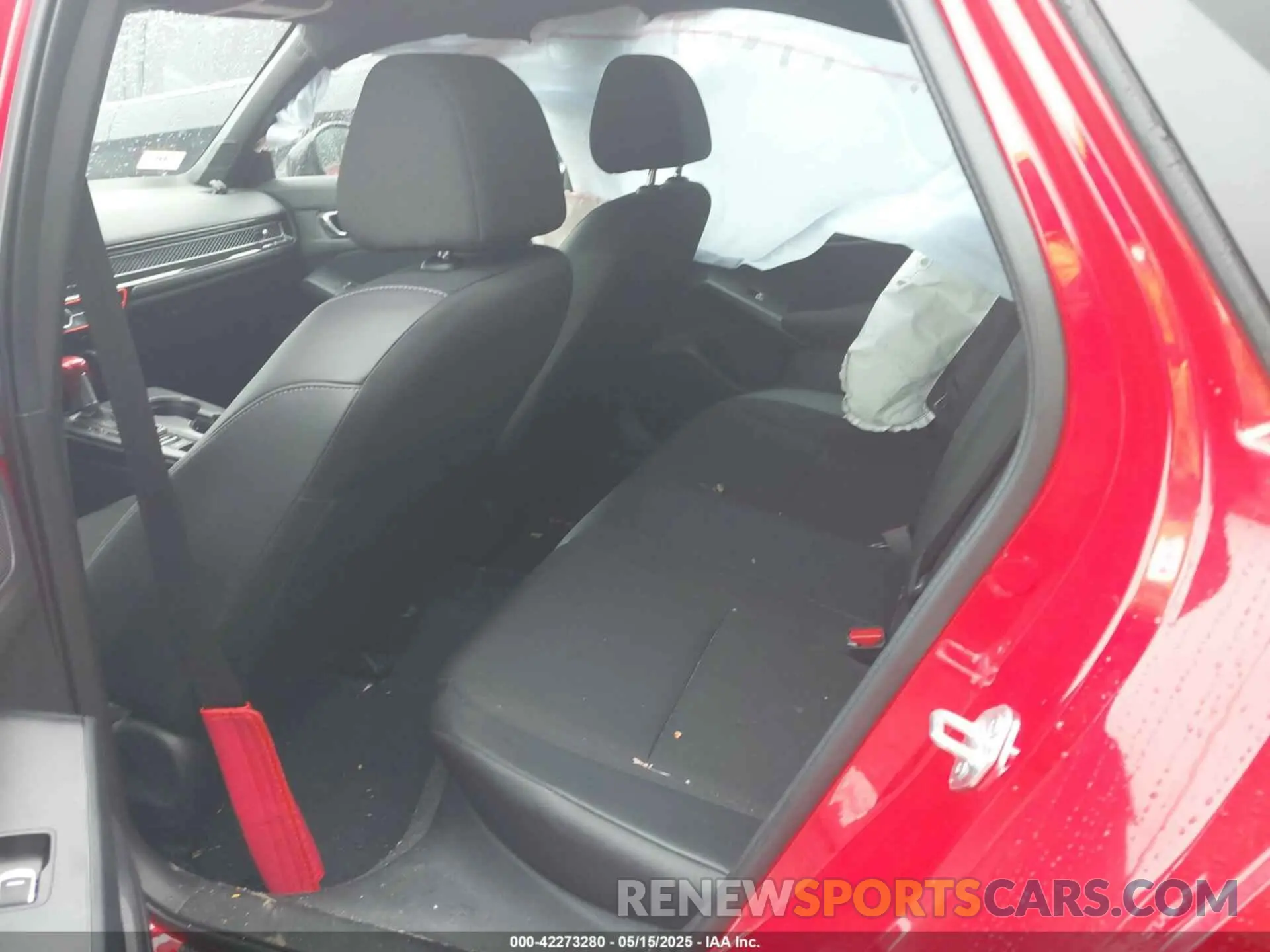 8 fotografías del automóvil dañado 19XFL2H82SE001698 HONDA CIVIC 2025
