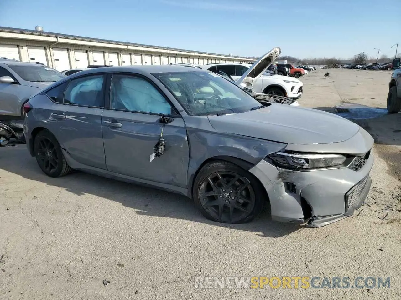 4 fotografías del automóvil dañado 19XFL2H83SE001872 HONDA CIVIC 2025
