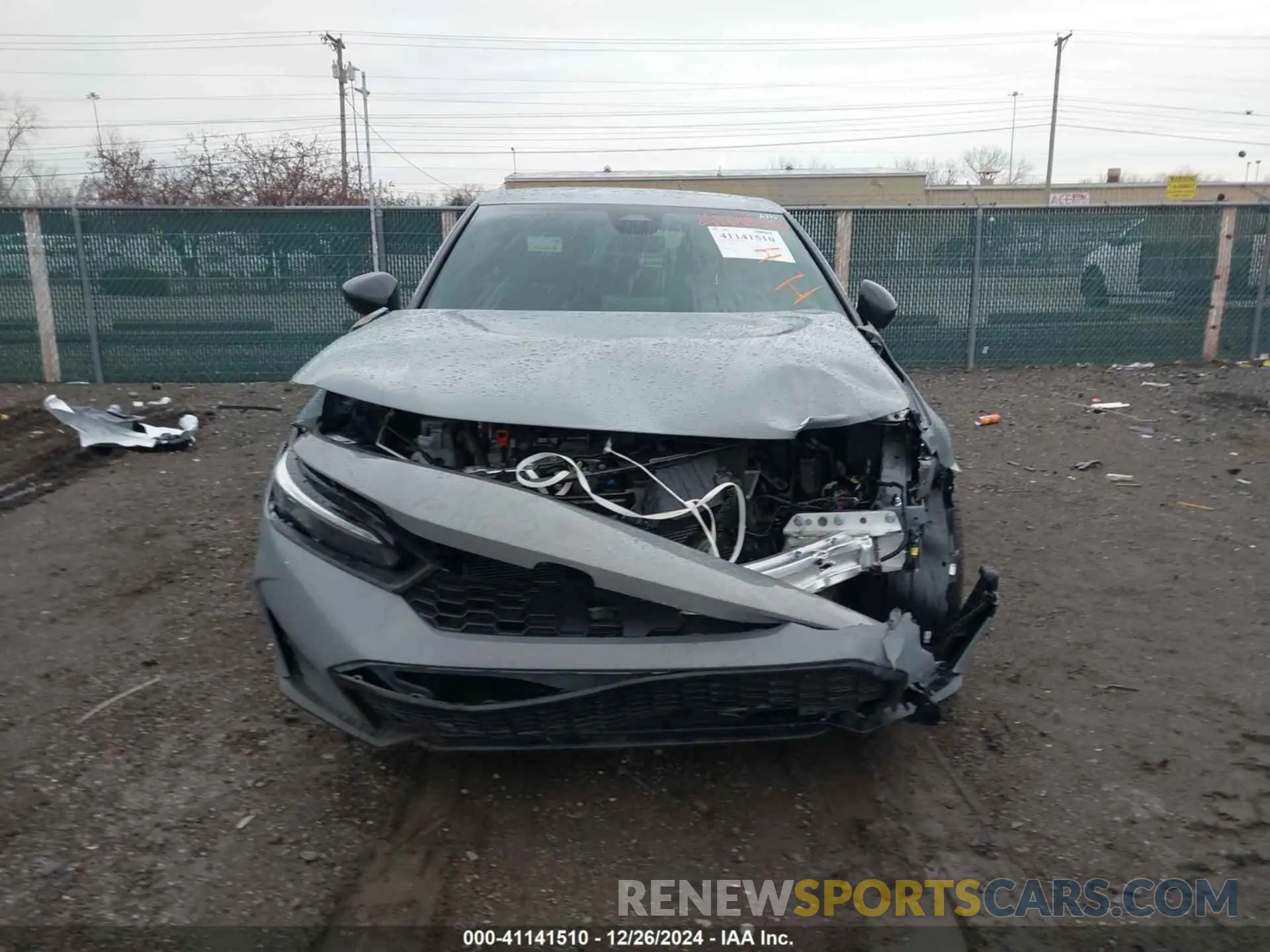 12 fotografías del automóvil dañado 19XFL2H83SE002715 HONDA CIVIC 2025