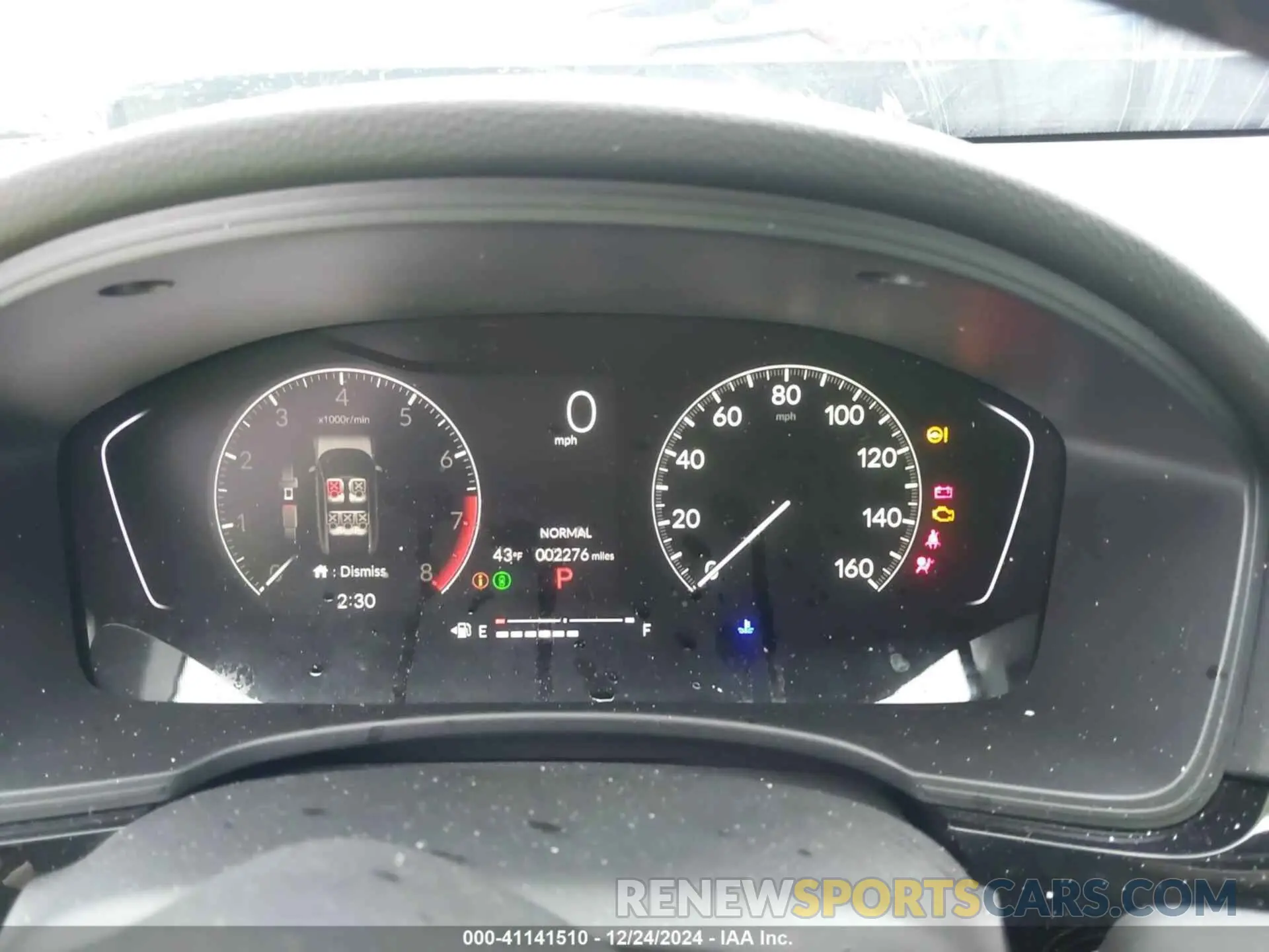 7 fotografías del automóvil dañado 19XFL2H83SE002715 HONDA CIVIC 2025