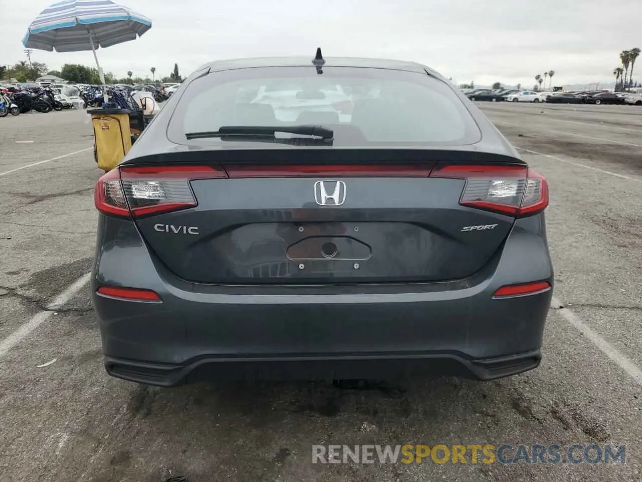 6 fotografías del automóvil dañado 19XFL2H83SE010135 HONDA CIVIC 2025